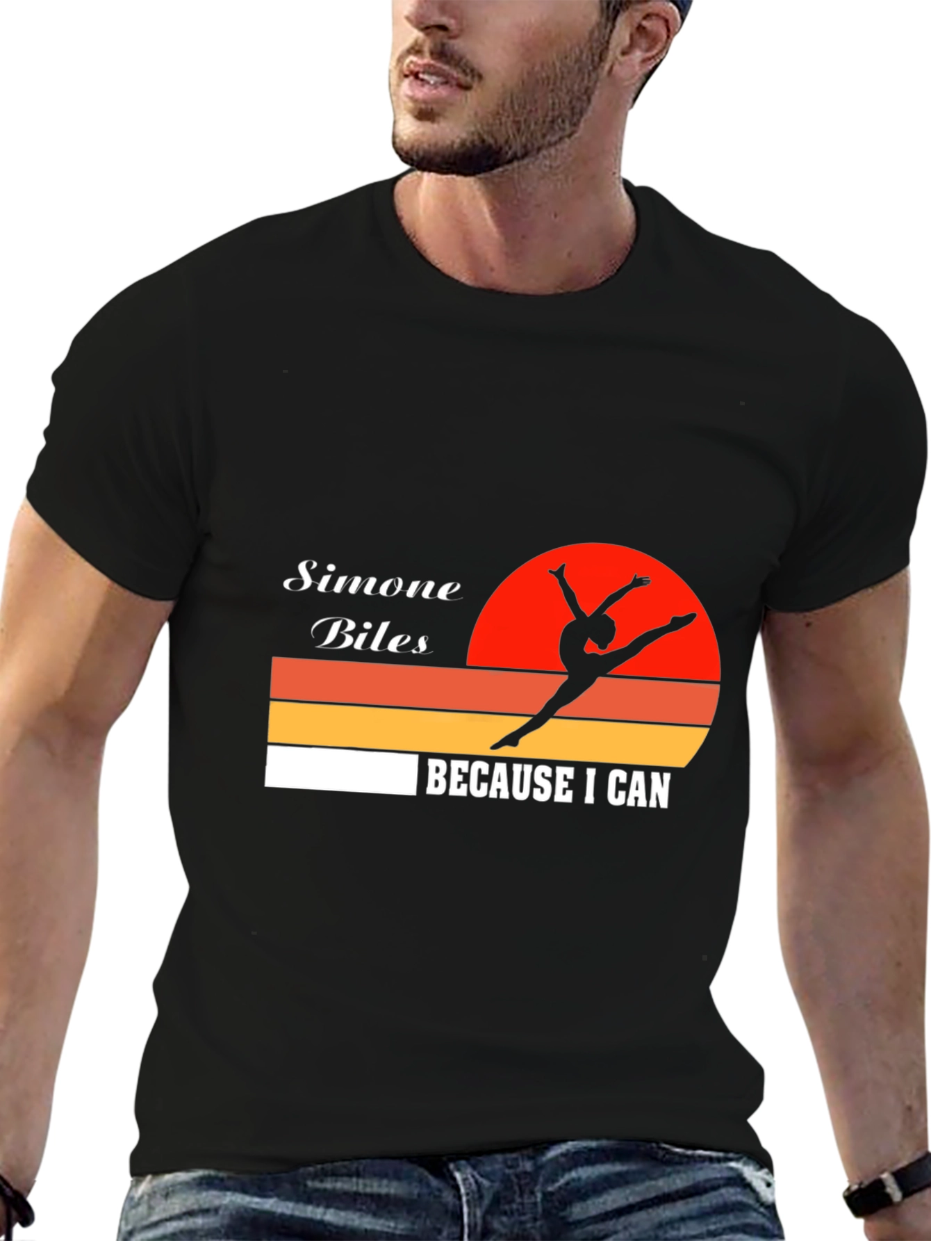 Simone Biles Retro Graphic T-Shirt