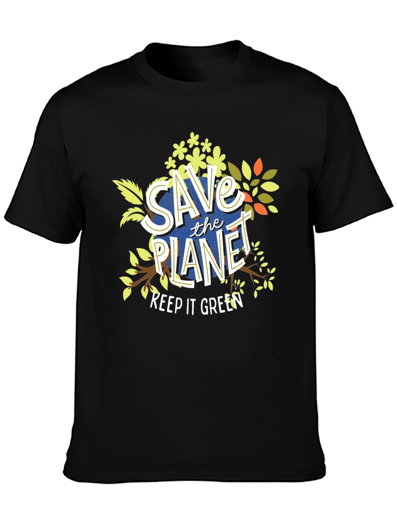 Save the Planet Graphic Tee - Keep It Green