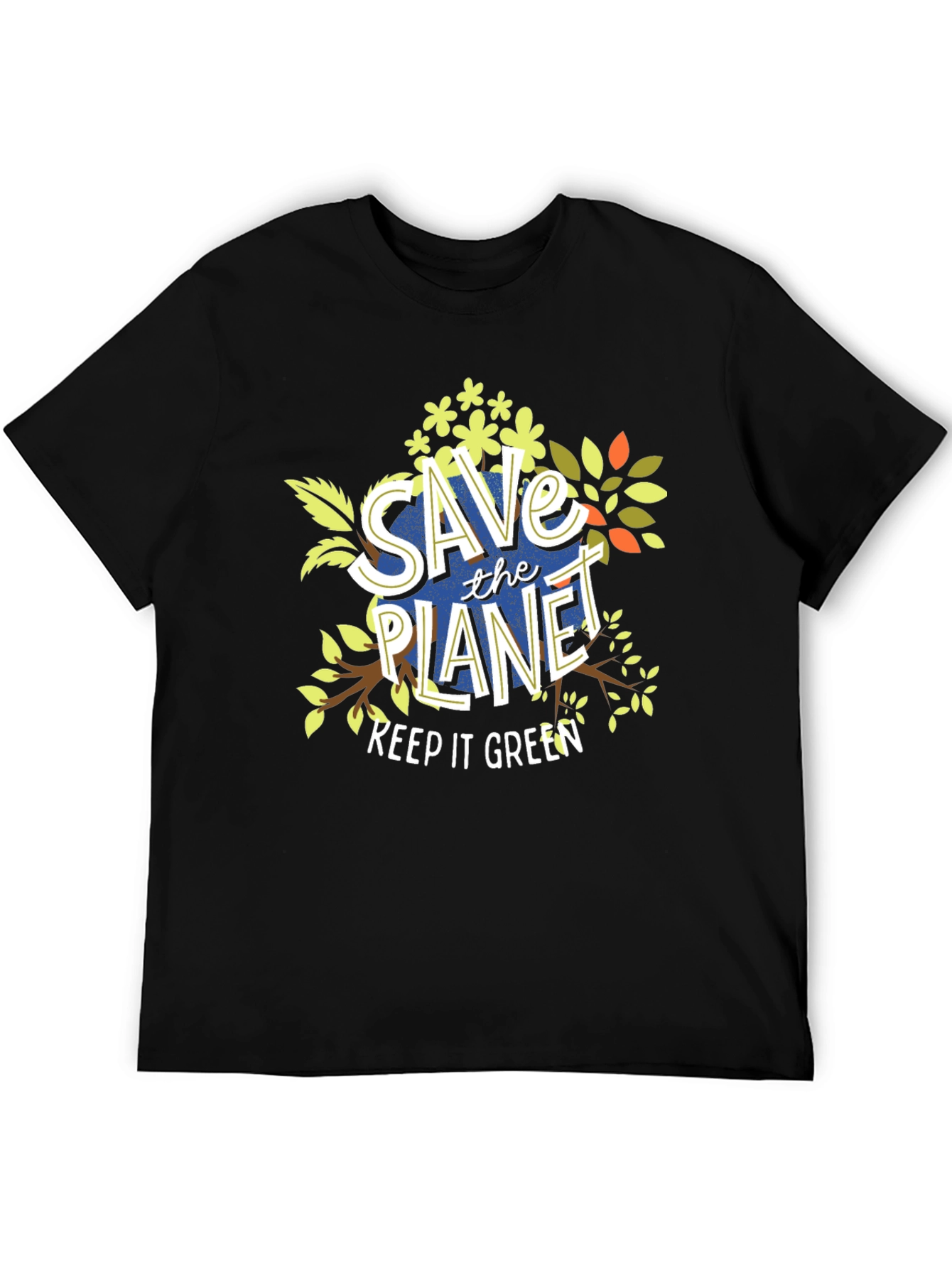 Save the Planet Graphic Tee - Keep It Green