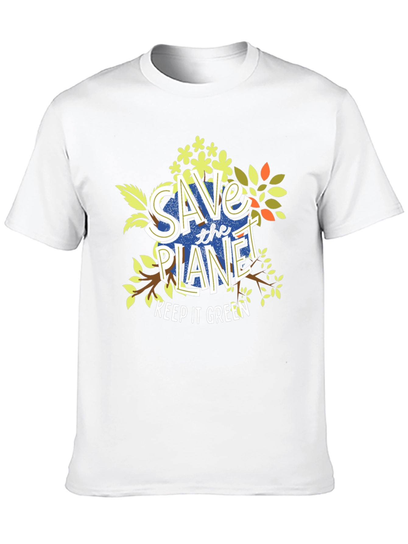 Save the Planet Graphic Tee - Keep It Green