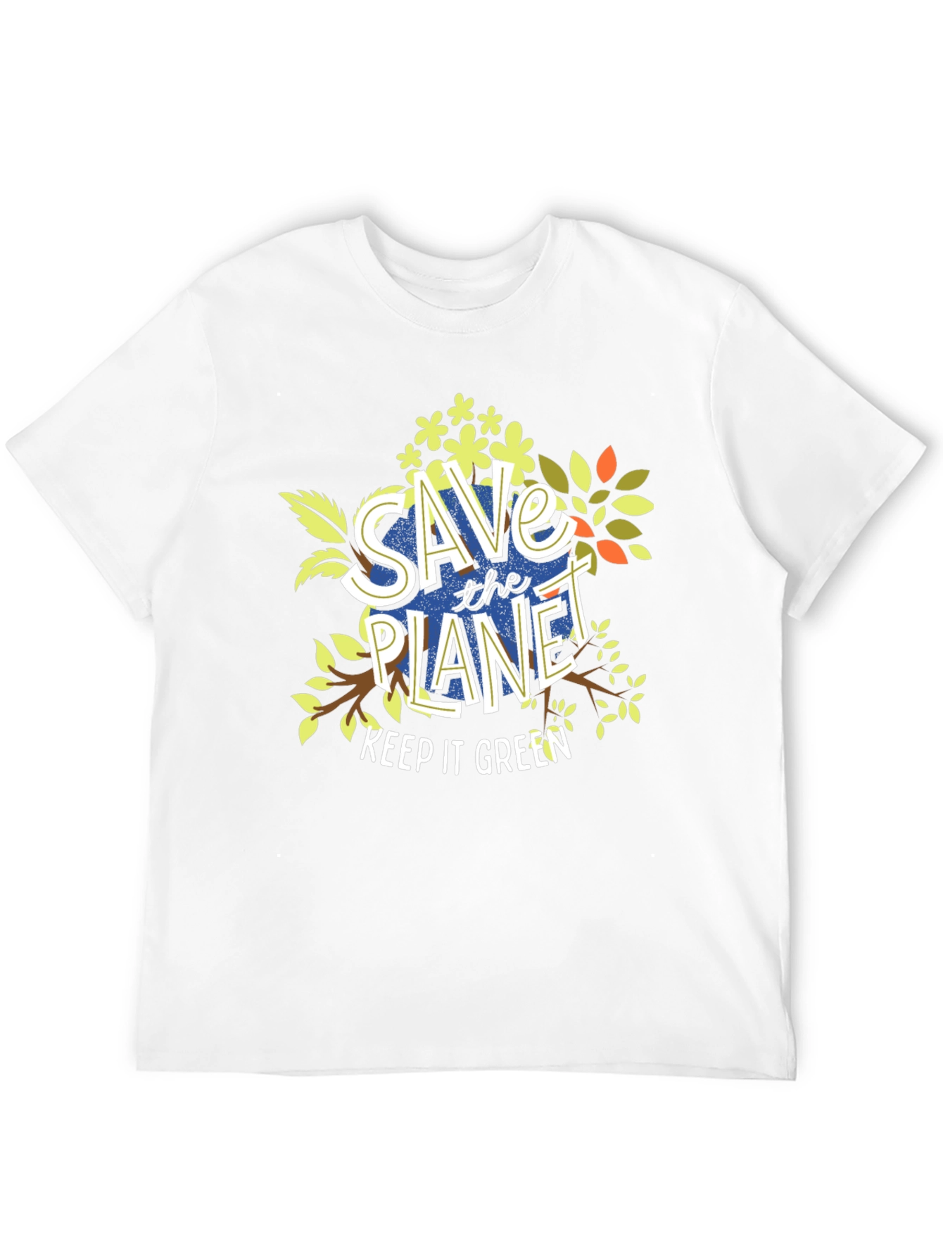 Save the Planet Graphic Tee - Keep It Green