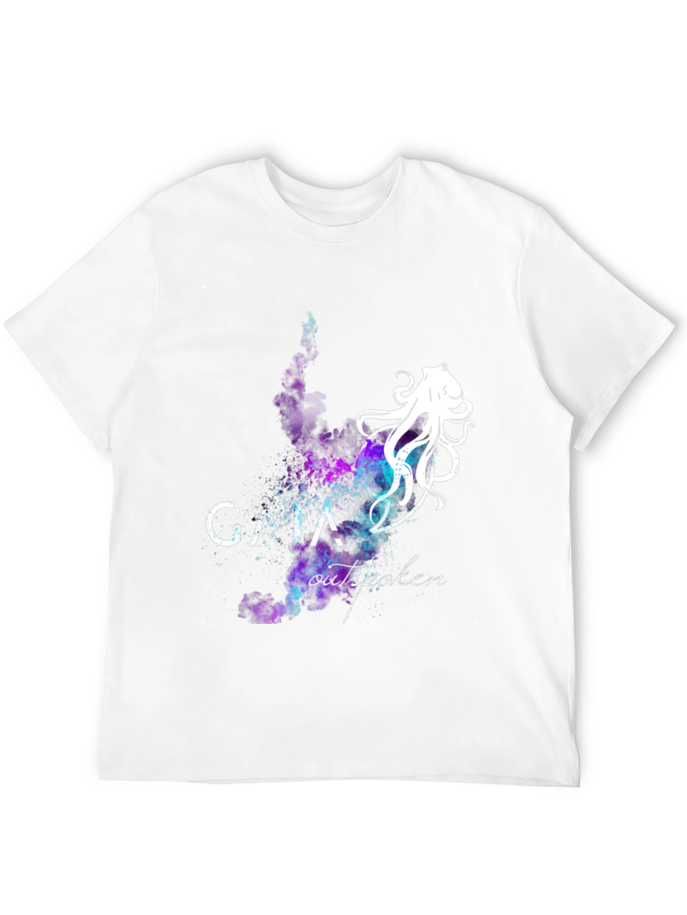 Gaia Outspoken Black Graphic T-Shirt