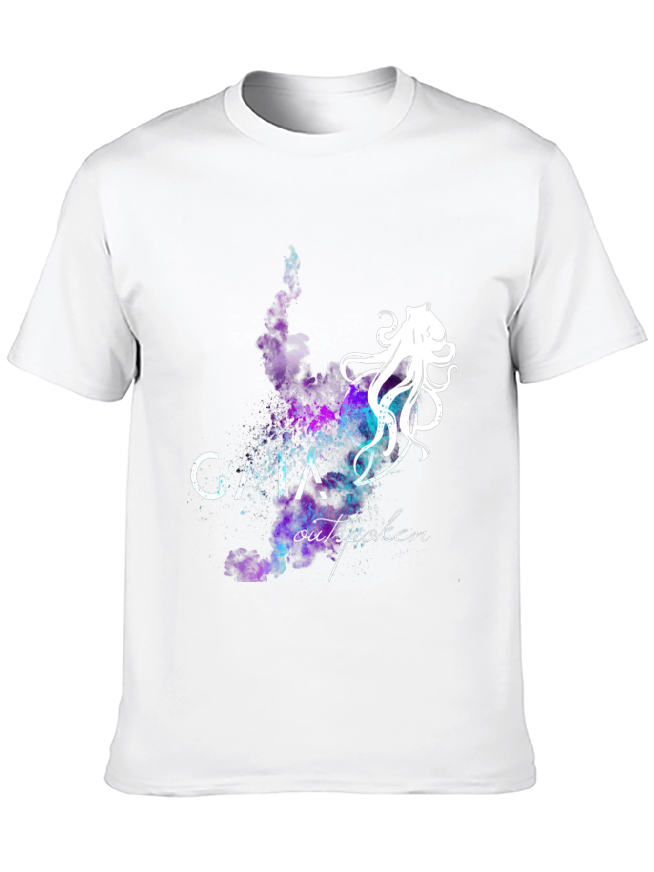 Gaia Outspoken Black Graphic T-Shirt