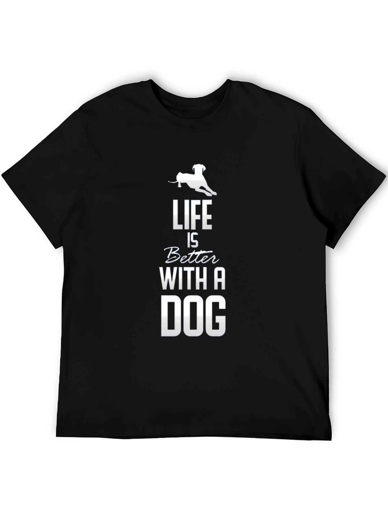 Life is Better with a Dog Graphic Tee