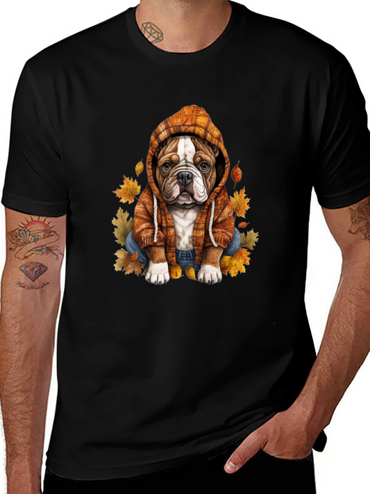 Dog in Hoodie Tee