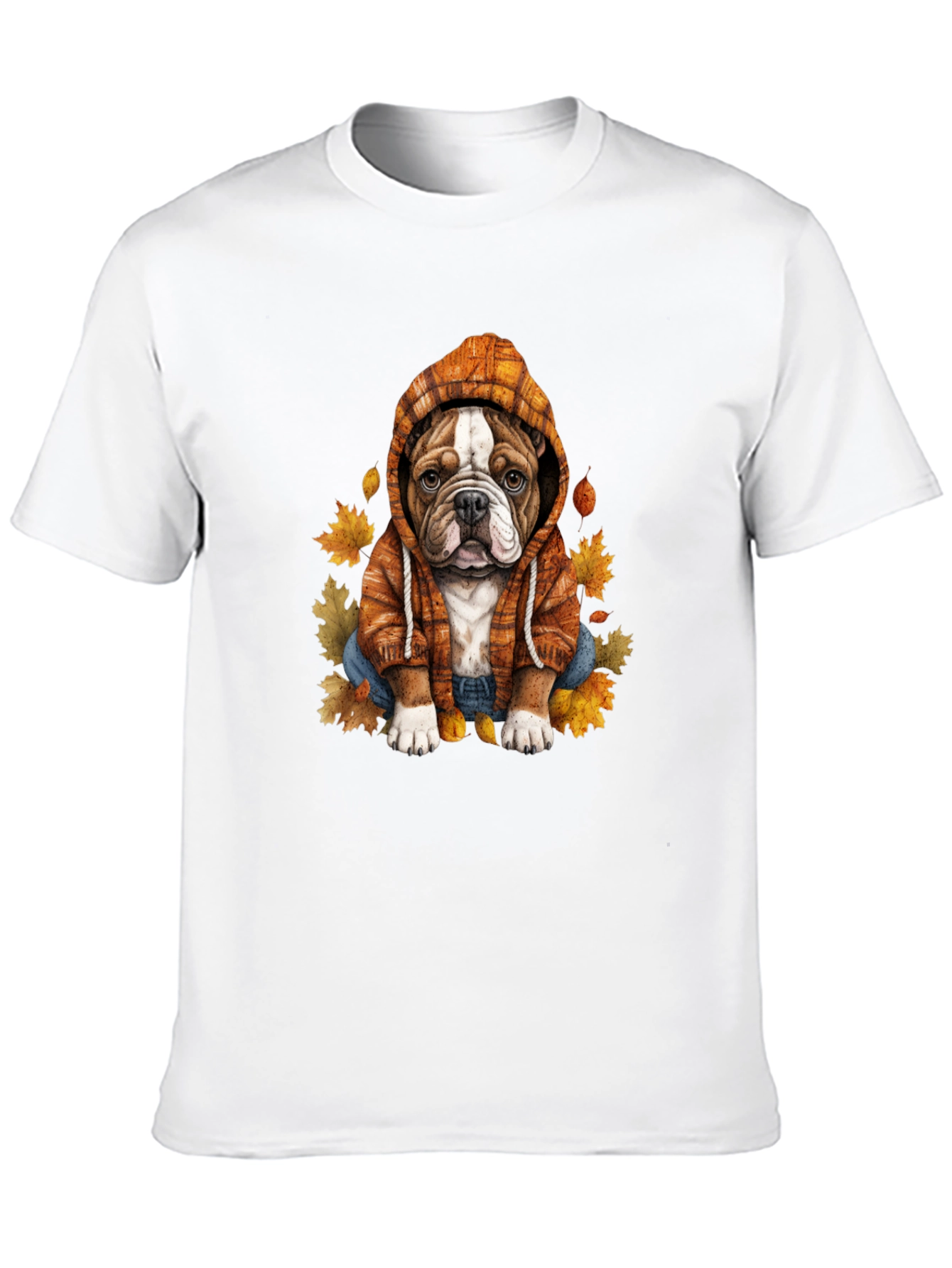 Dog in Hoodie Tee