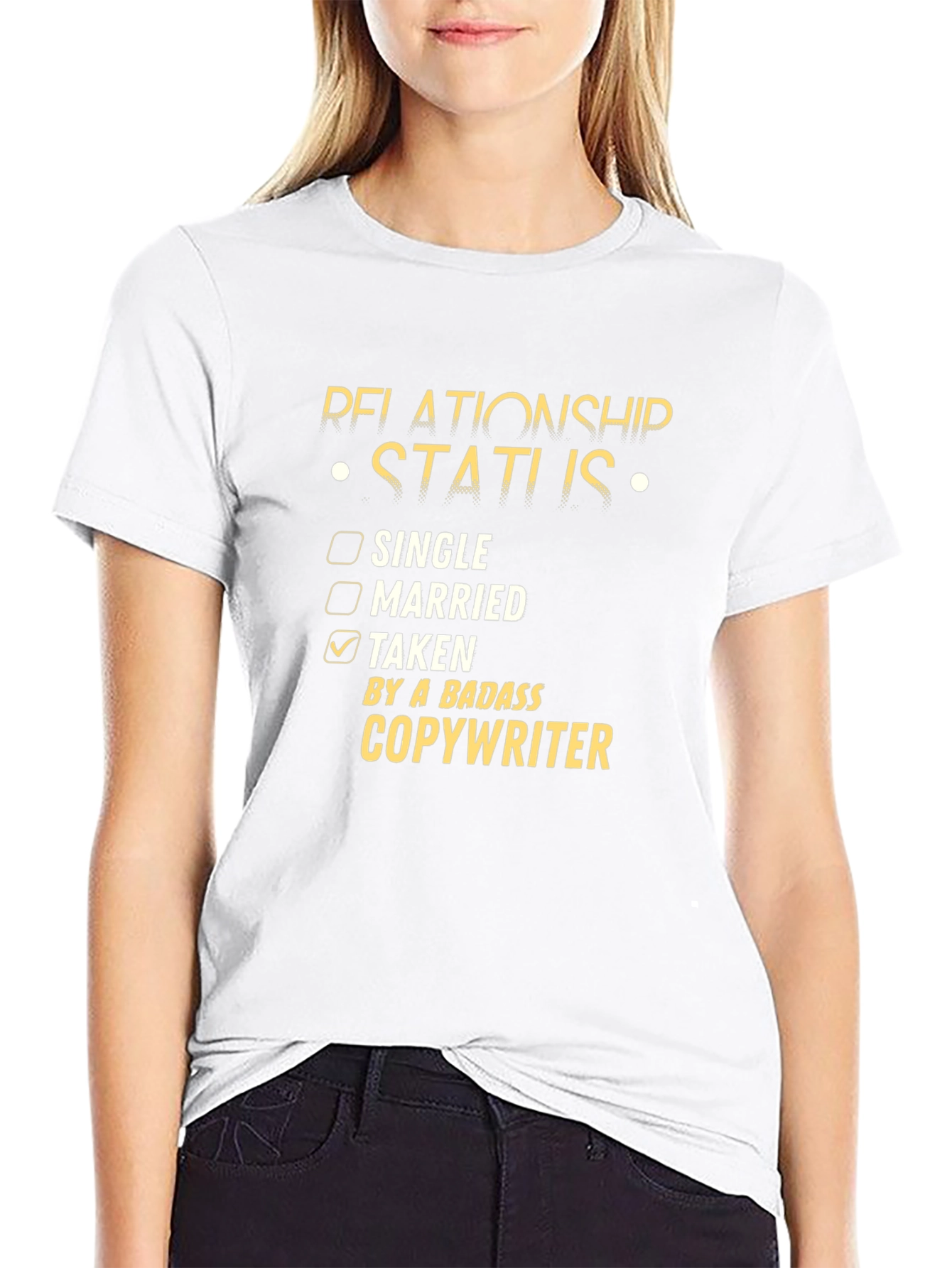 Taken by a Badass Copywriter T-Shirt