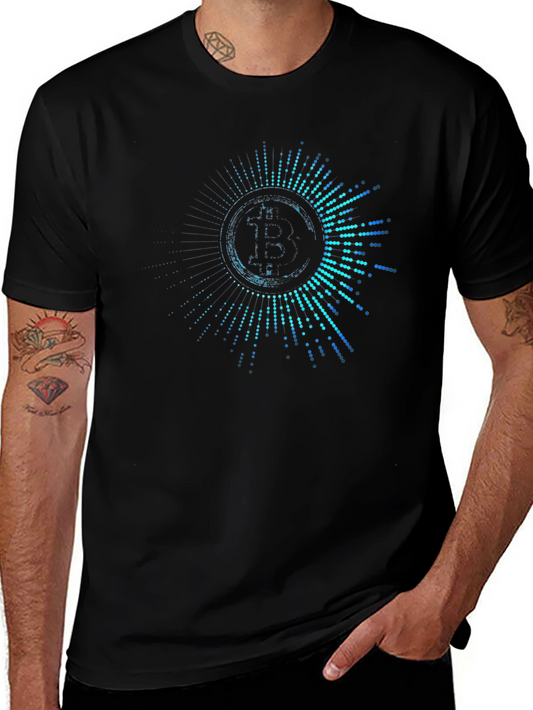 Bitcoin Pulse Black T-Shirt
