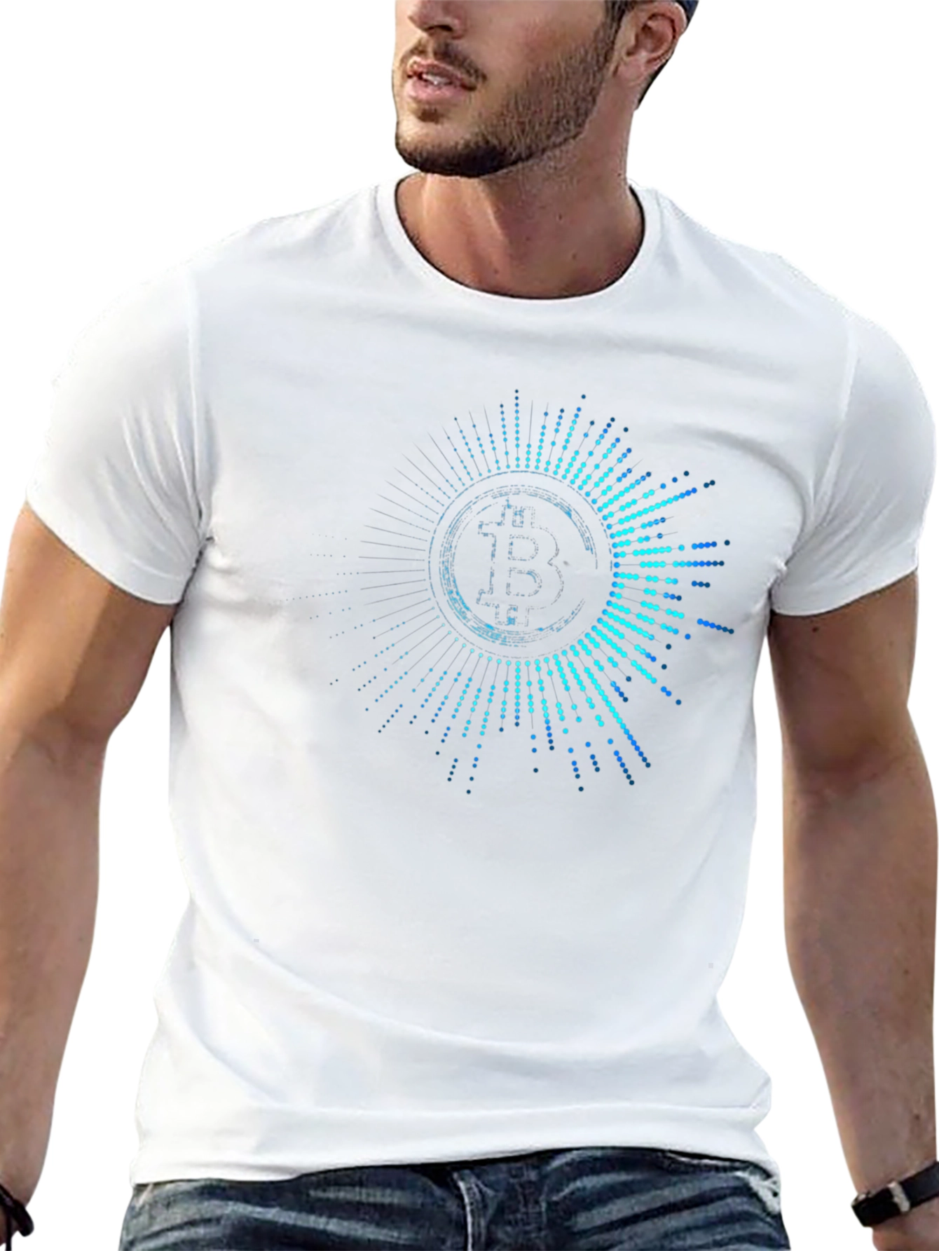 Bitcoin Pulse Black T-Shirt