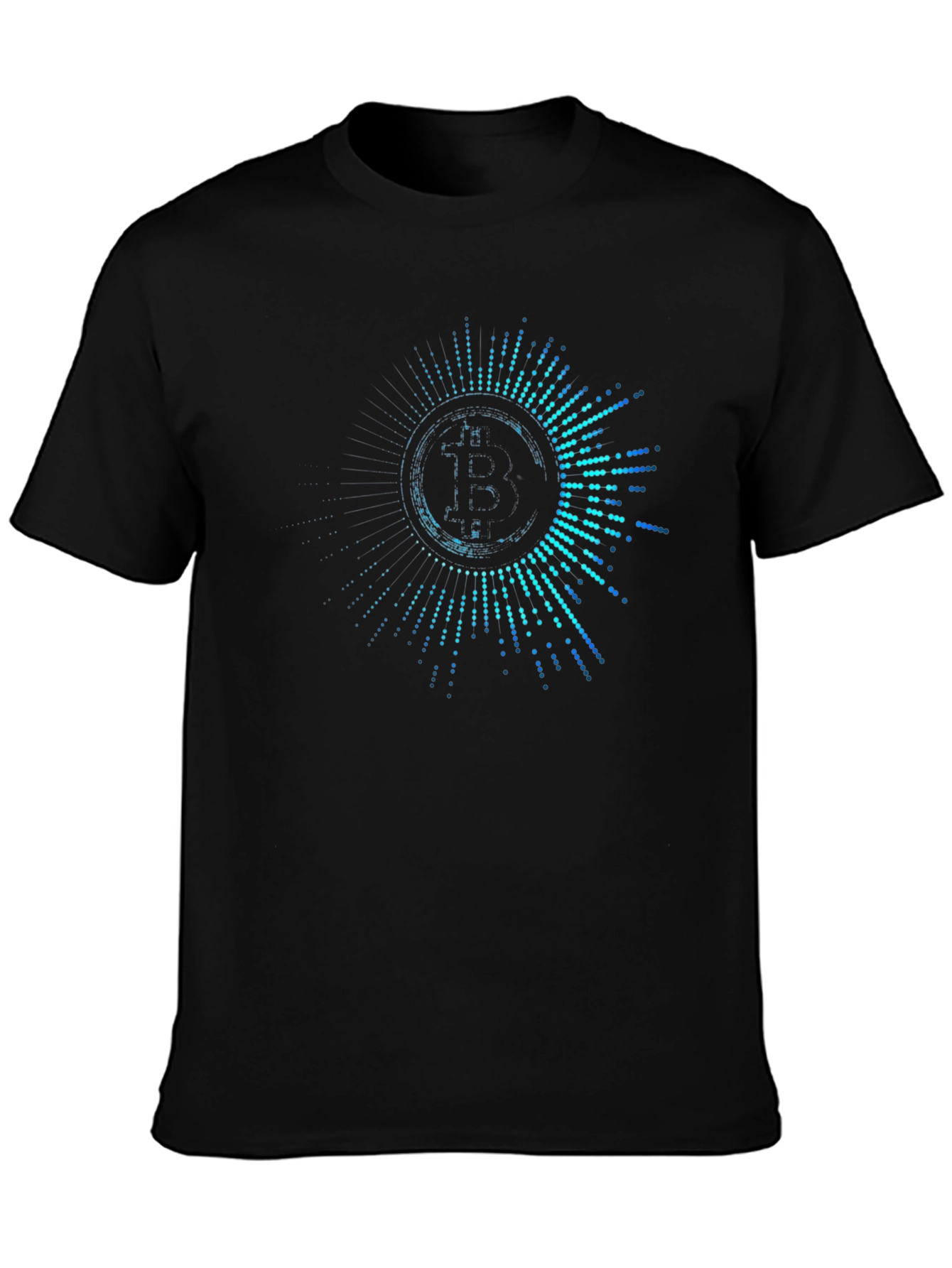 Bitcoin Pulse Black T-Shirt