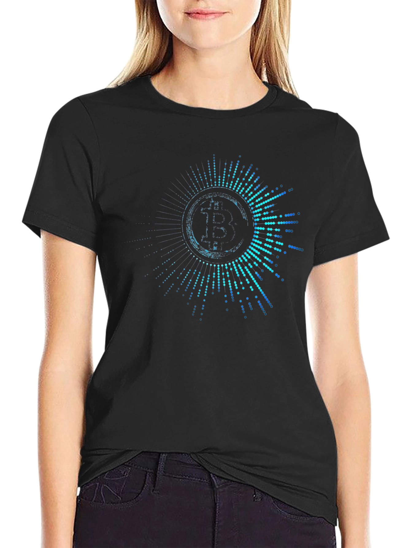 Bitcoin Pulse Black T-Shirt