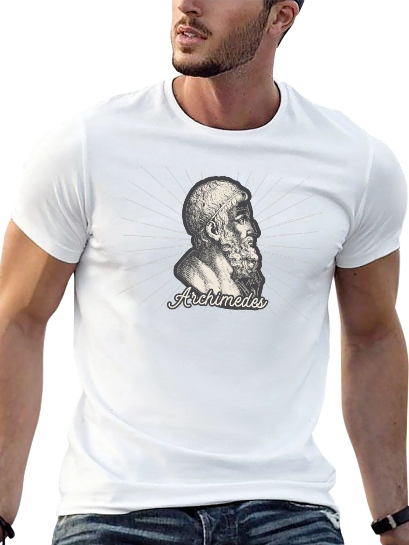 Archimedes Graphic Tee - Black