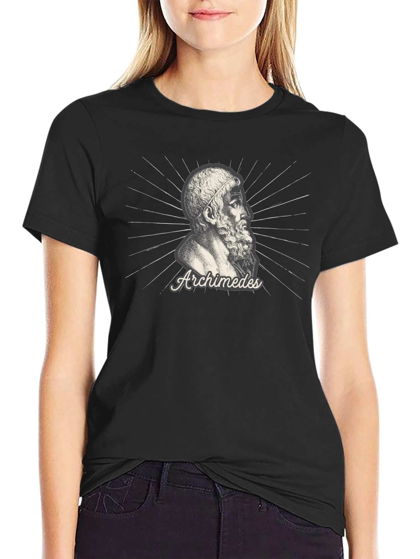 Archimedes Graphic Tee - Black