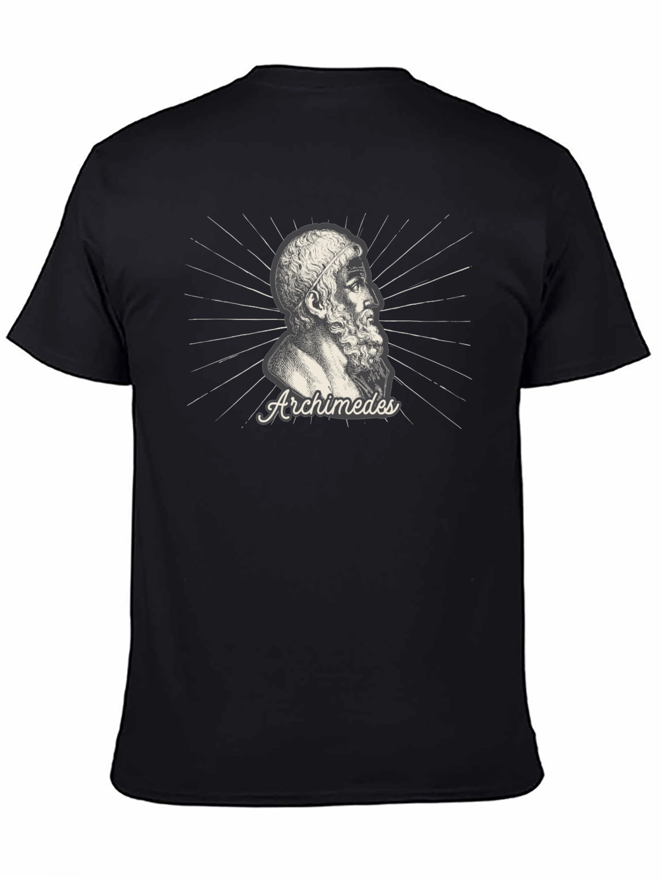Archimedes Graphic Tee - Black