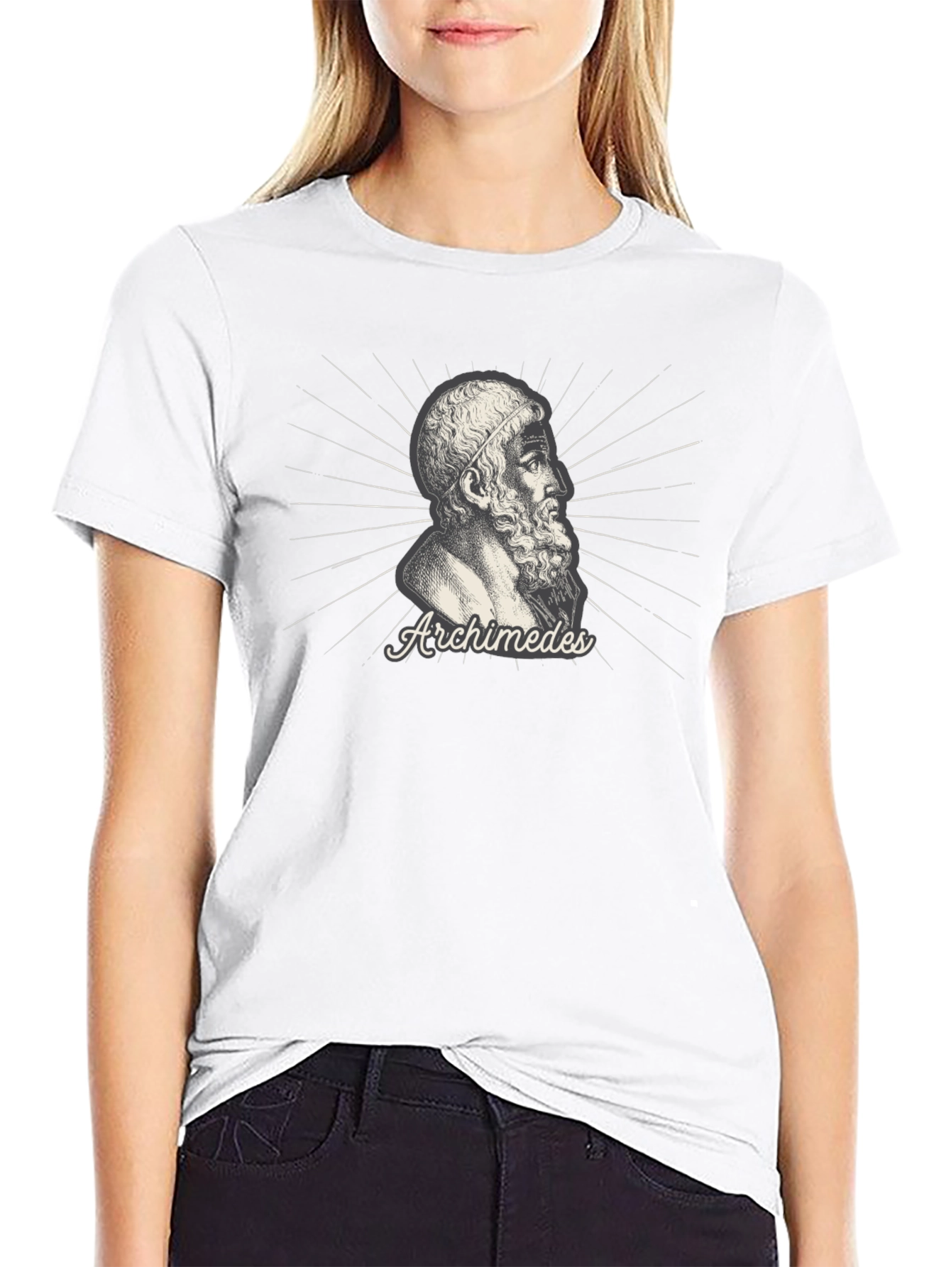 Archimedes Graphic Tee - Black