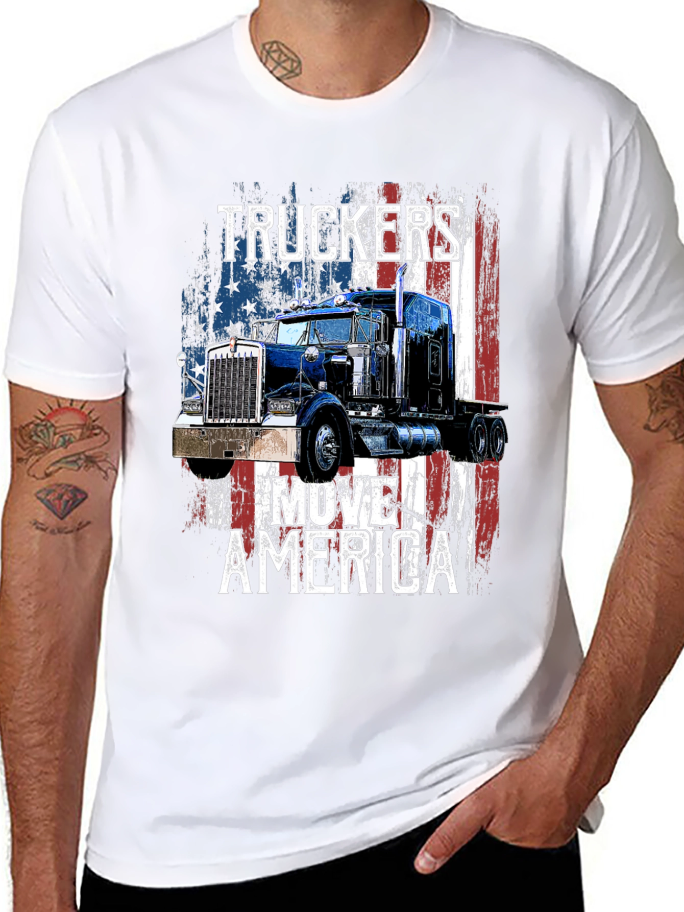 Truckers Move America T-Shirt