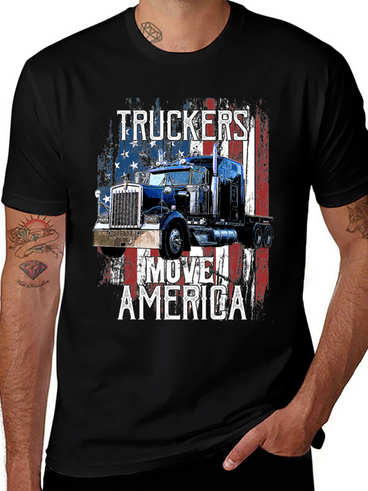 Truckers Move America T-Shirt
