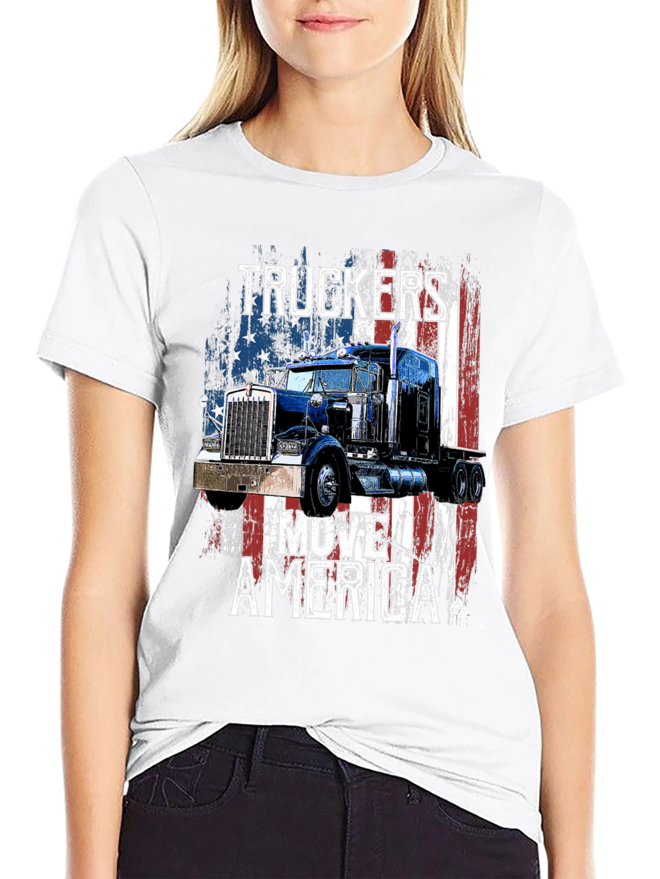 Truckers Move America T-Shirt