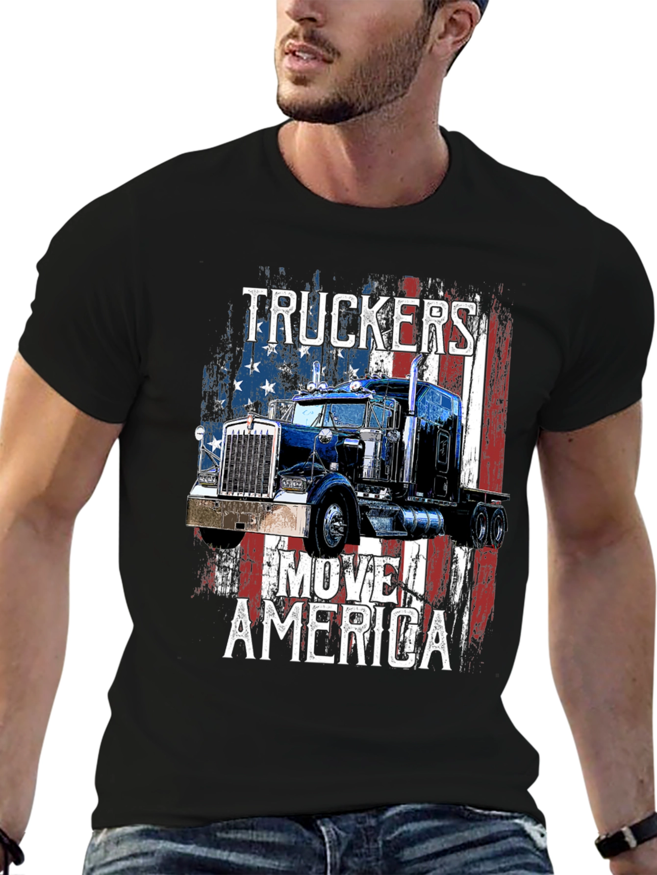 Truckers Move America T-Shirt