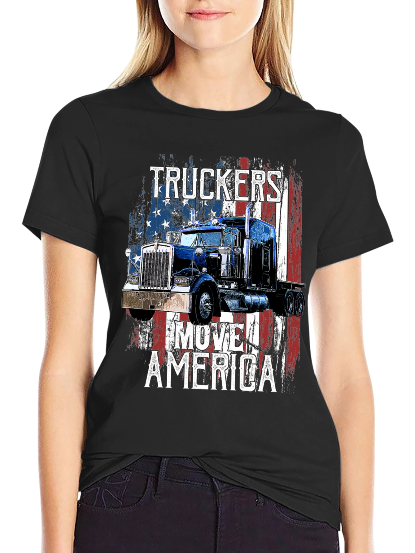 Truckers Move America T-Shirt