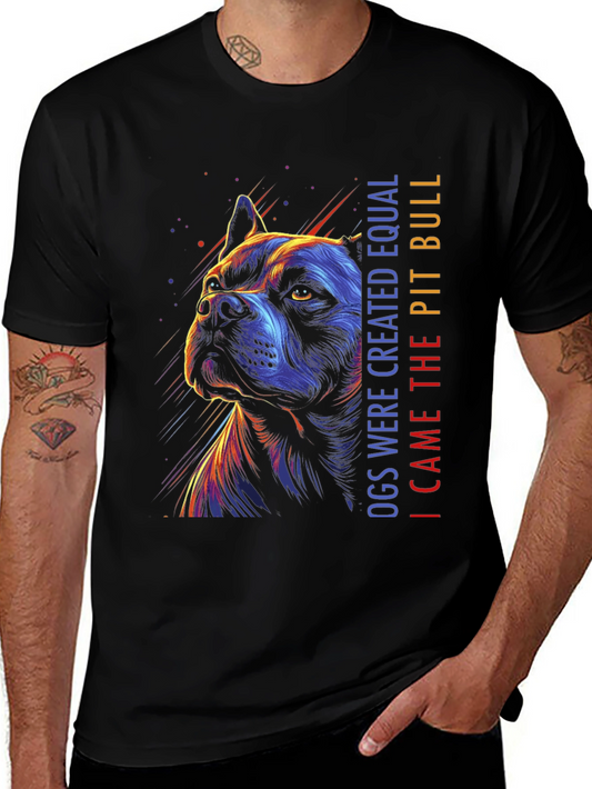 Pit Bull Graphic Tee - OGS Were Created Equal