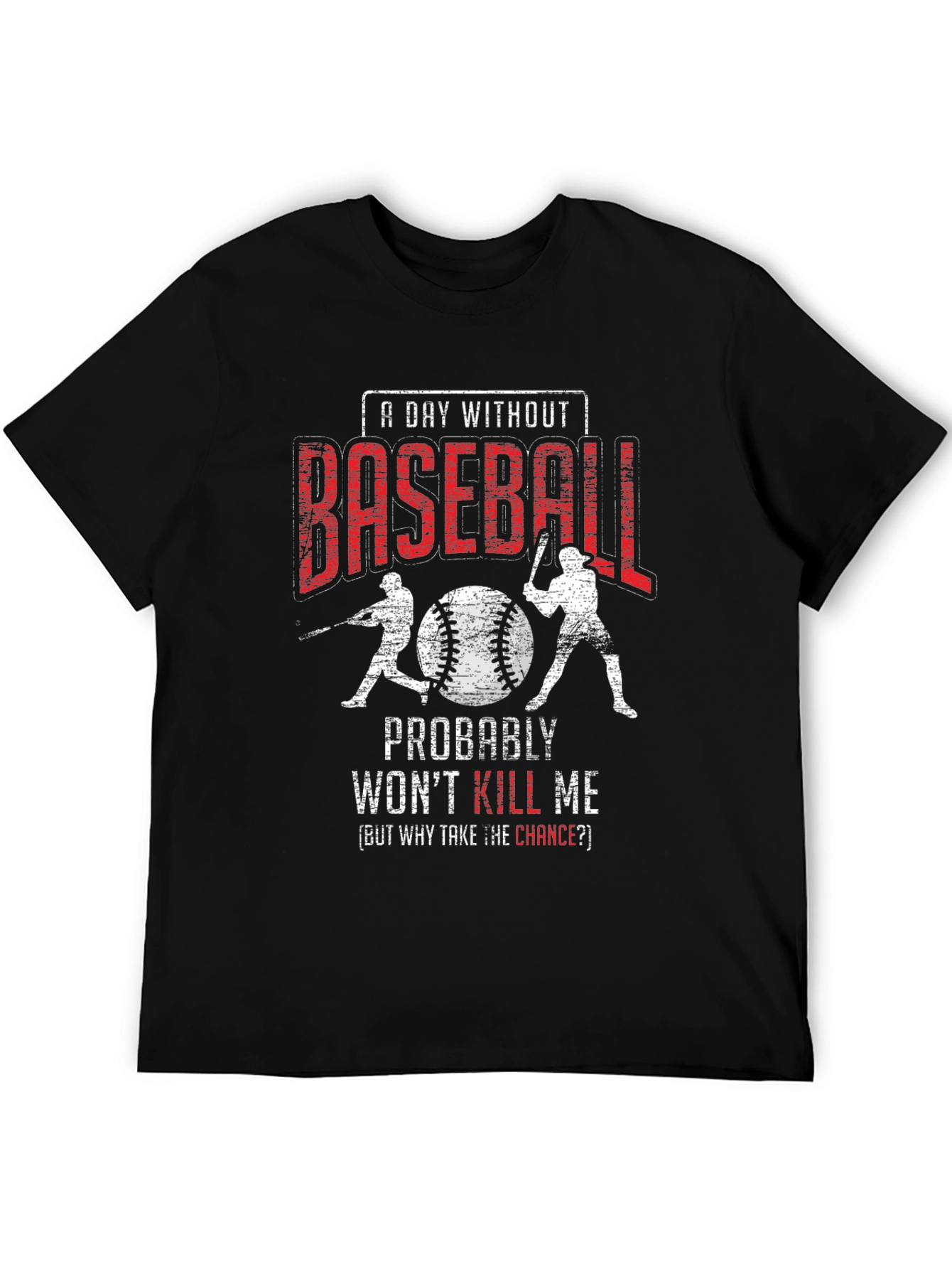 A Day Without Baseball Graphic Tee