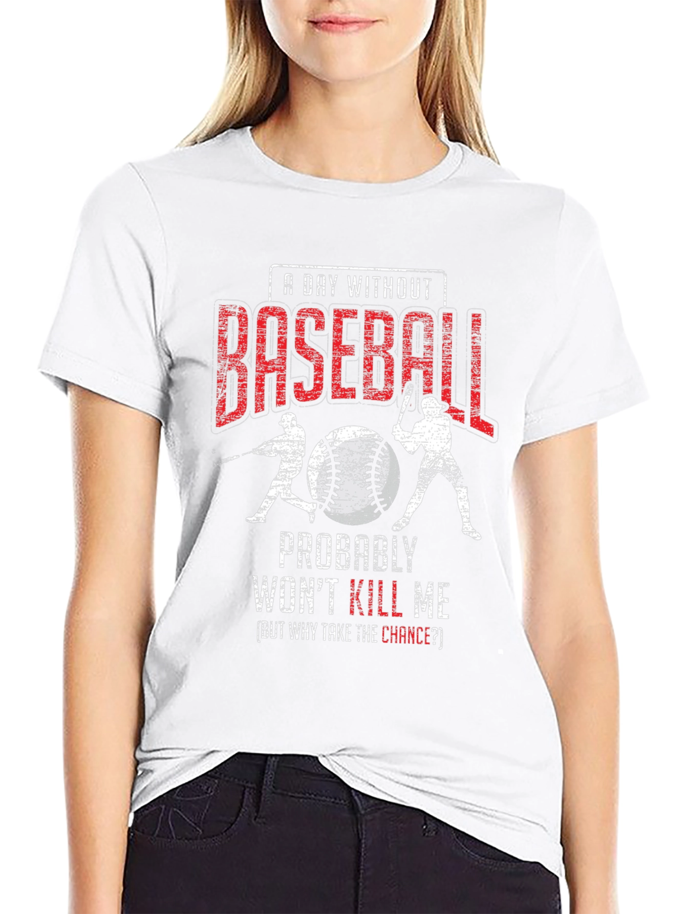 A Day Without Baseball Graphic Tee