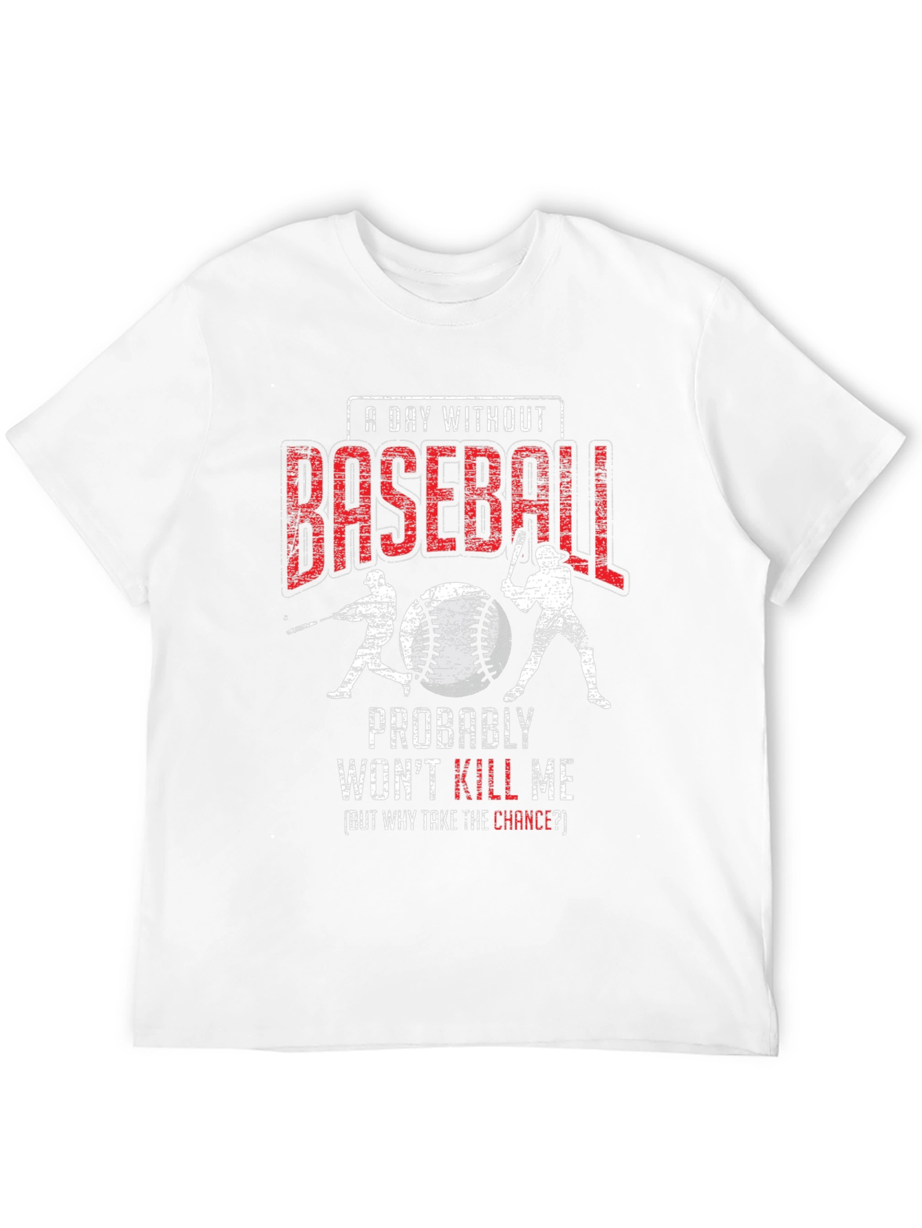 A Day Without Baseball Graphic Tee