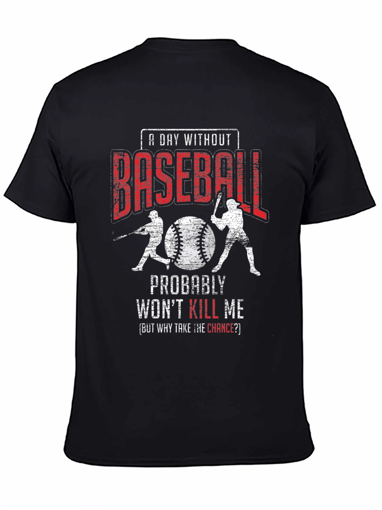 A Day Without Baseball Graphic Tee