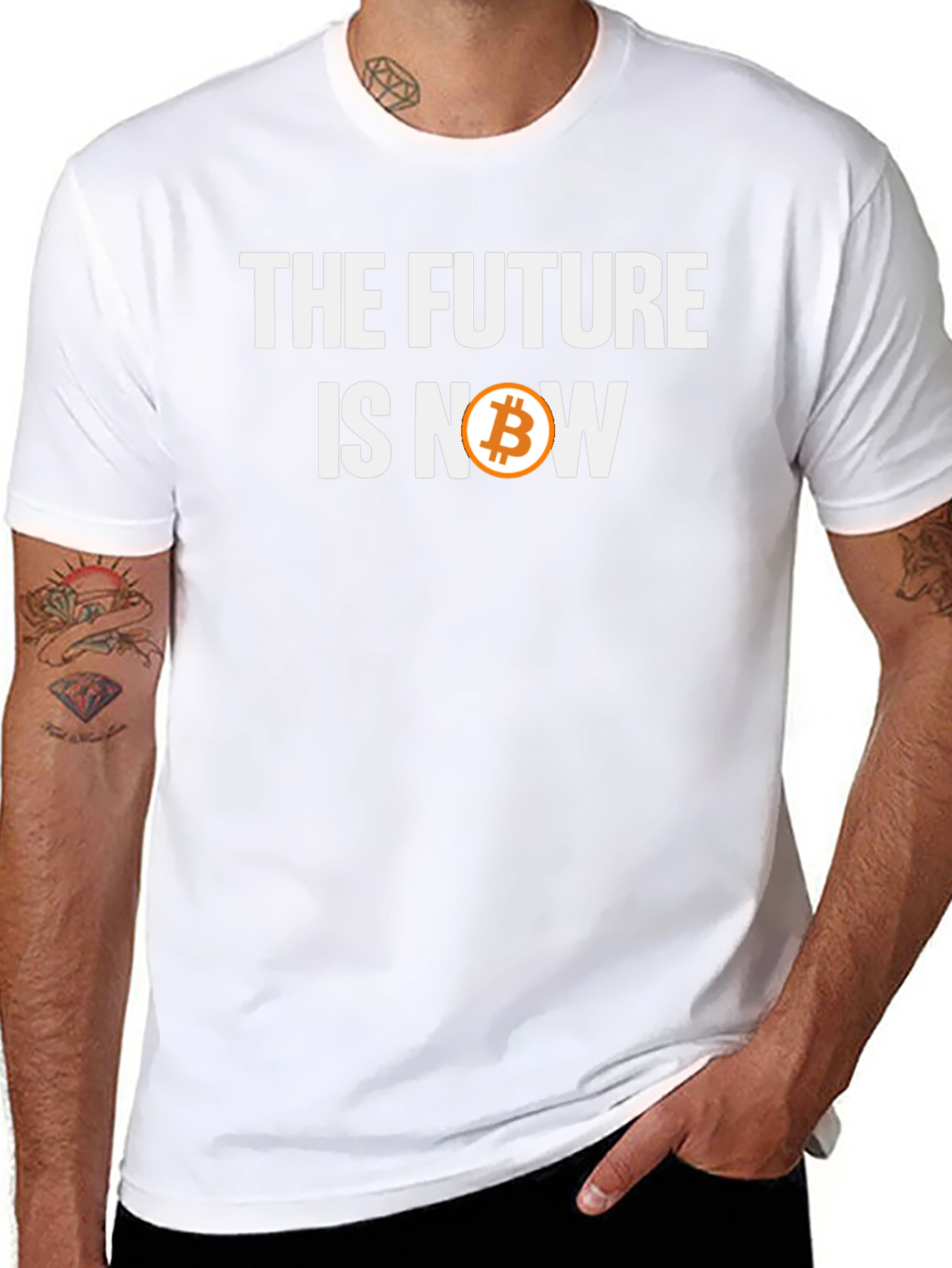Bitcoin Future is Now Graphic Tee