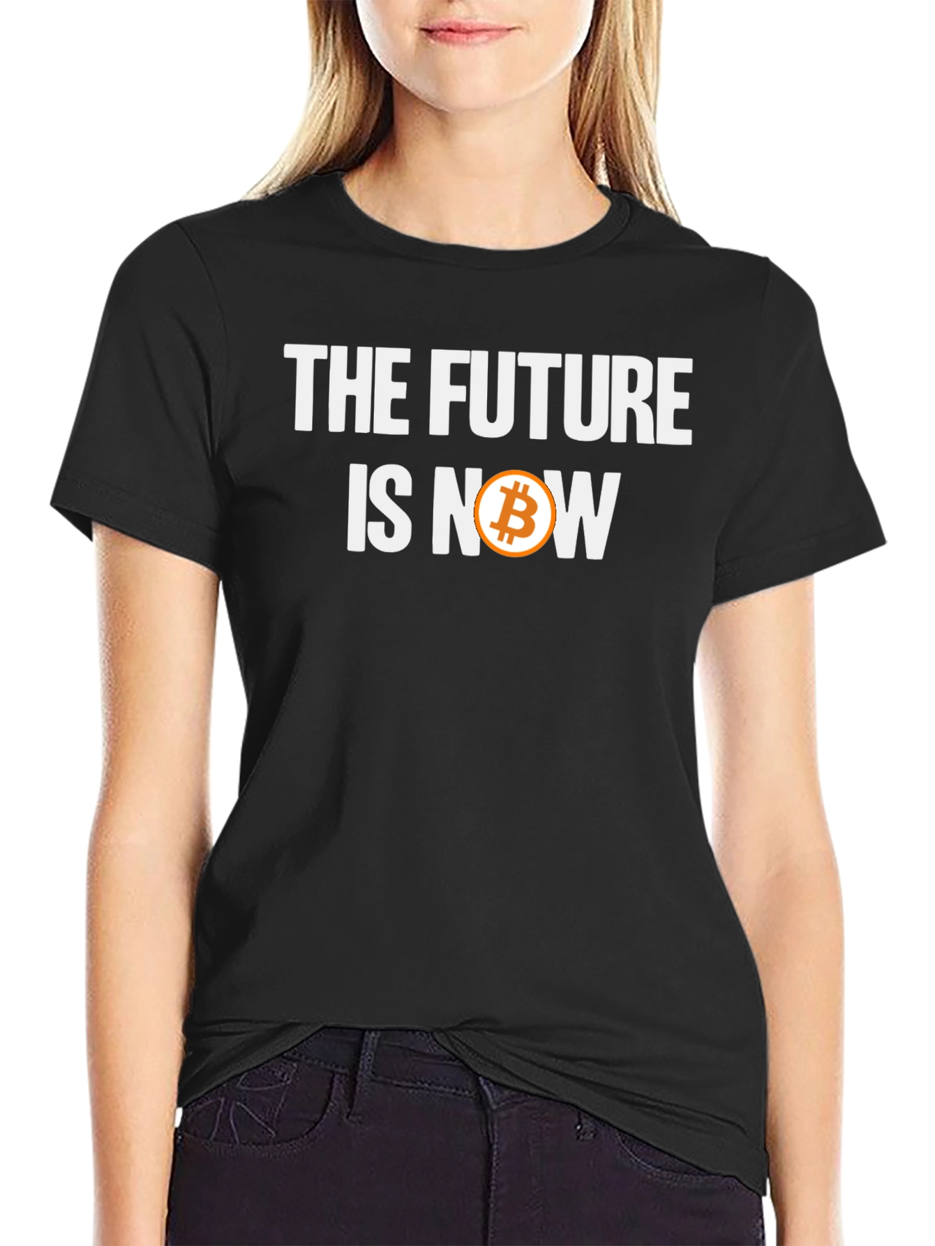 Bitcoin Future is Now Graphic Tee
