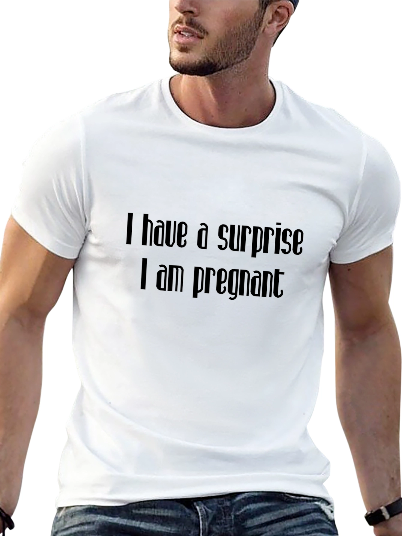 Surprise Pregnancy Announcement T-Shirt