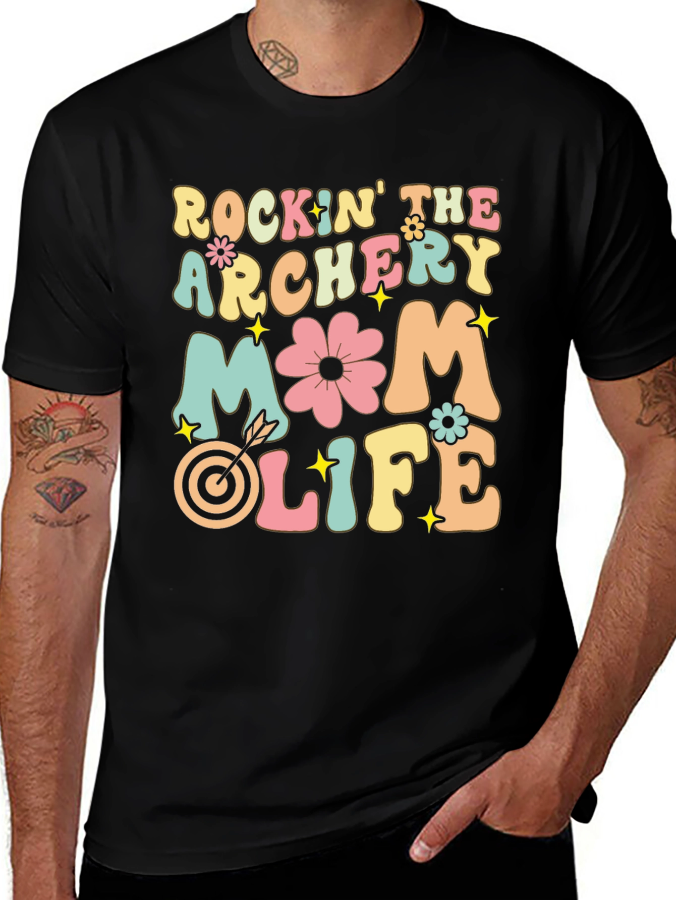 Rockin Archery Mom Life T-Shirt