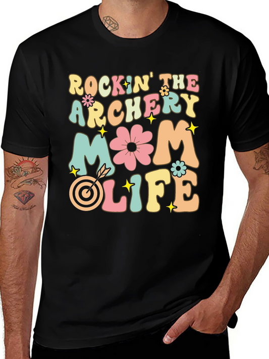 Rockin Archery Mom Life T-Shirt