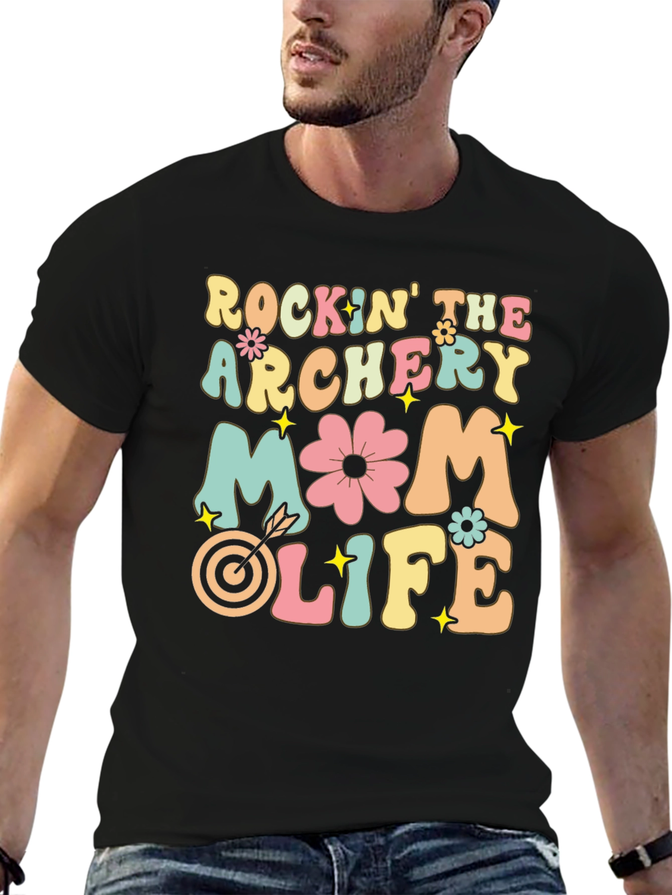 Rockin Archery Mom Life T-Shirt