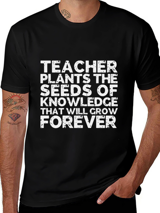 Teacher Plants Seeds T-Shirt