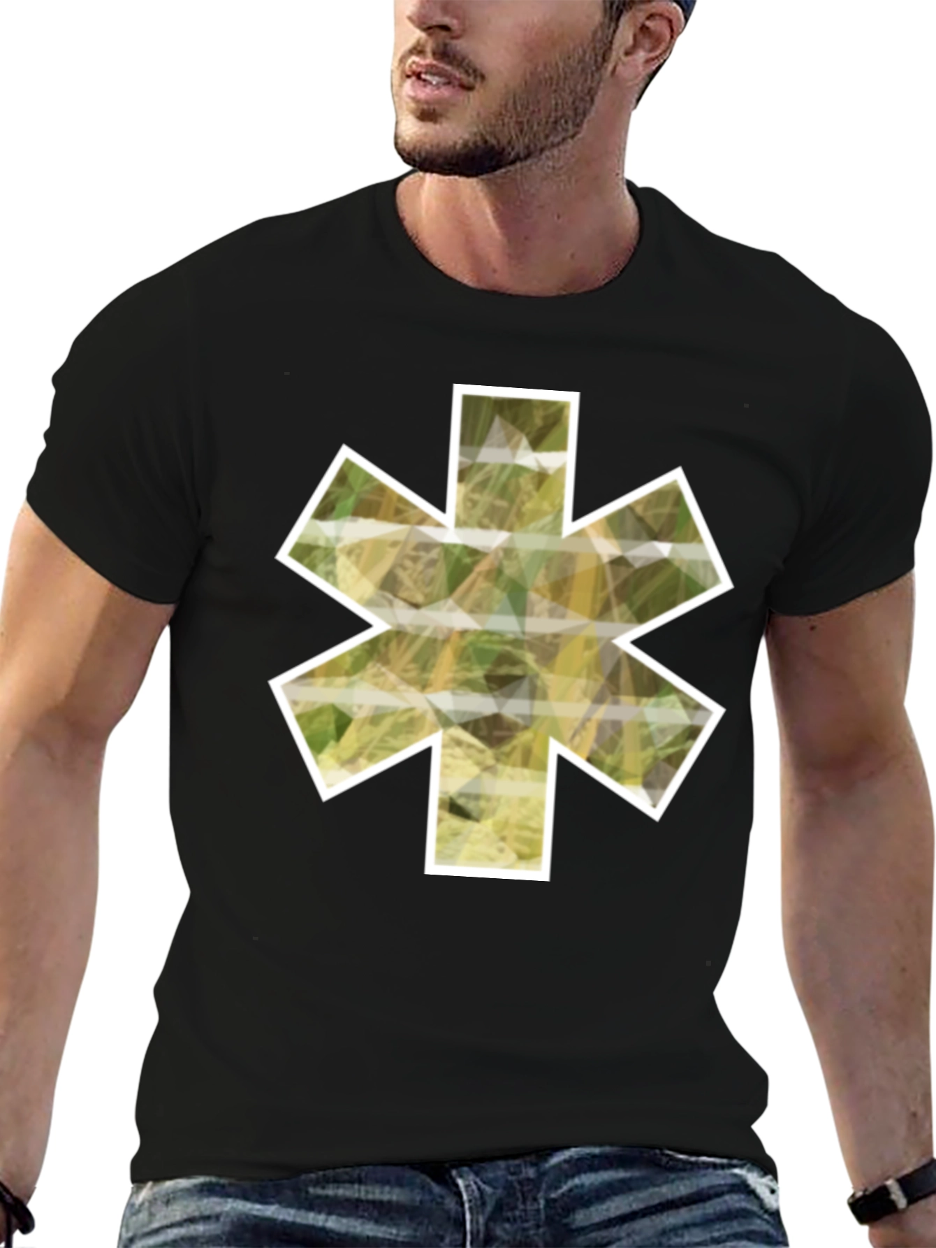Asterisk Camo T-Shirt - Stylish & Unique Design