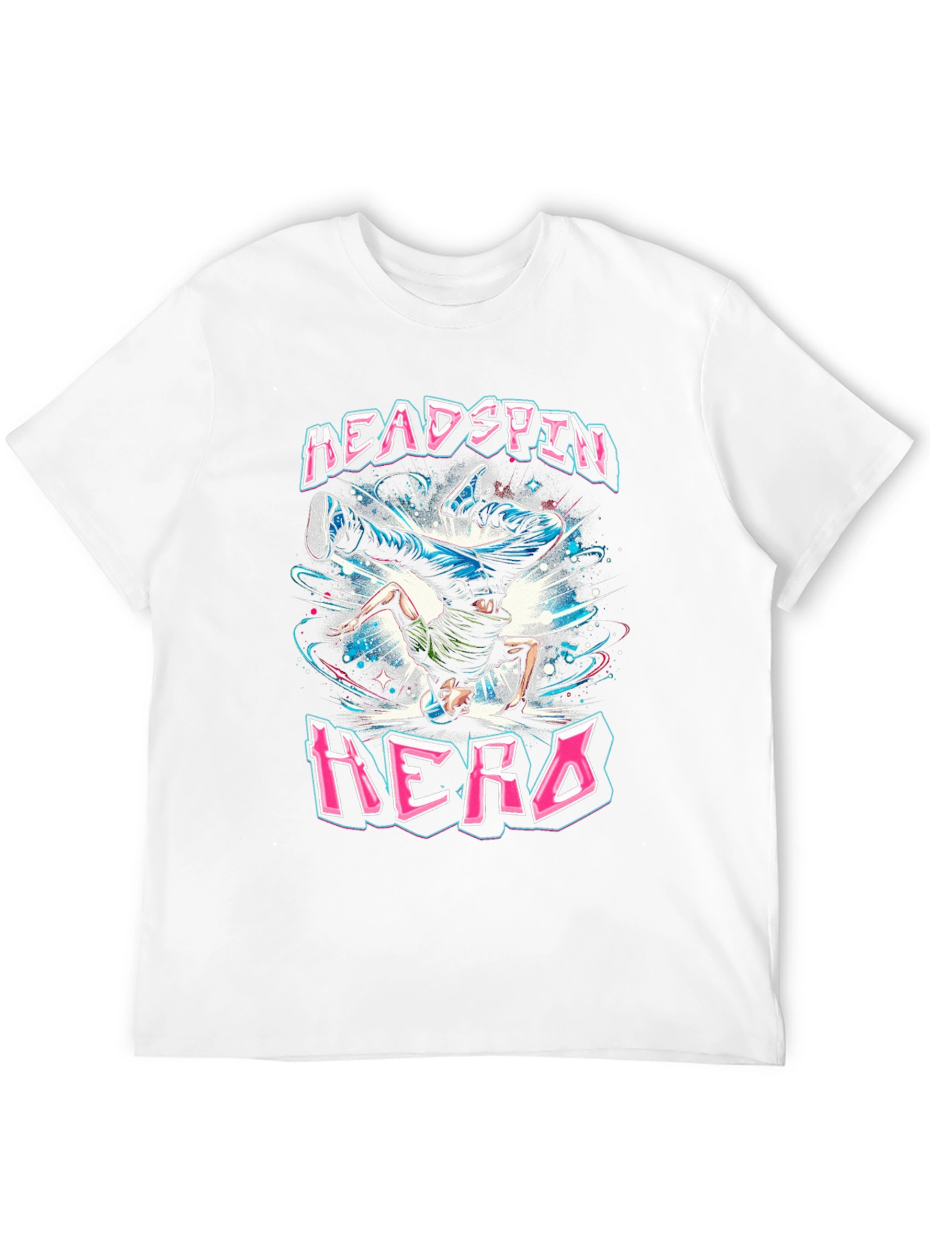 Headspin Hero Graphic Tee - Breakdance Style