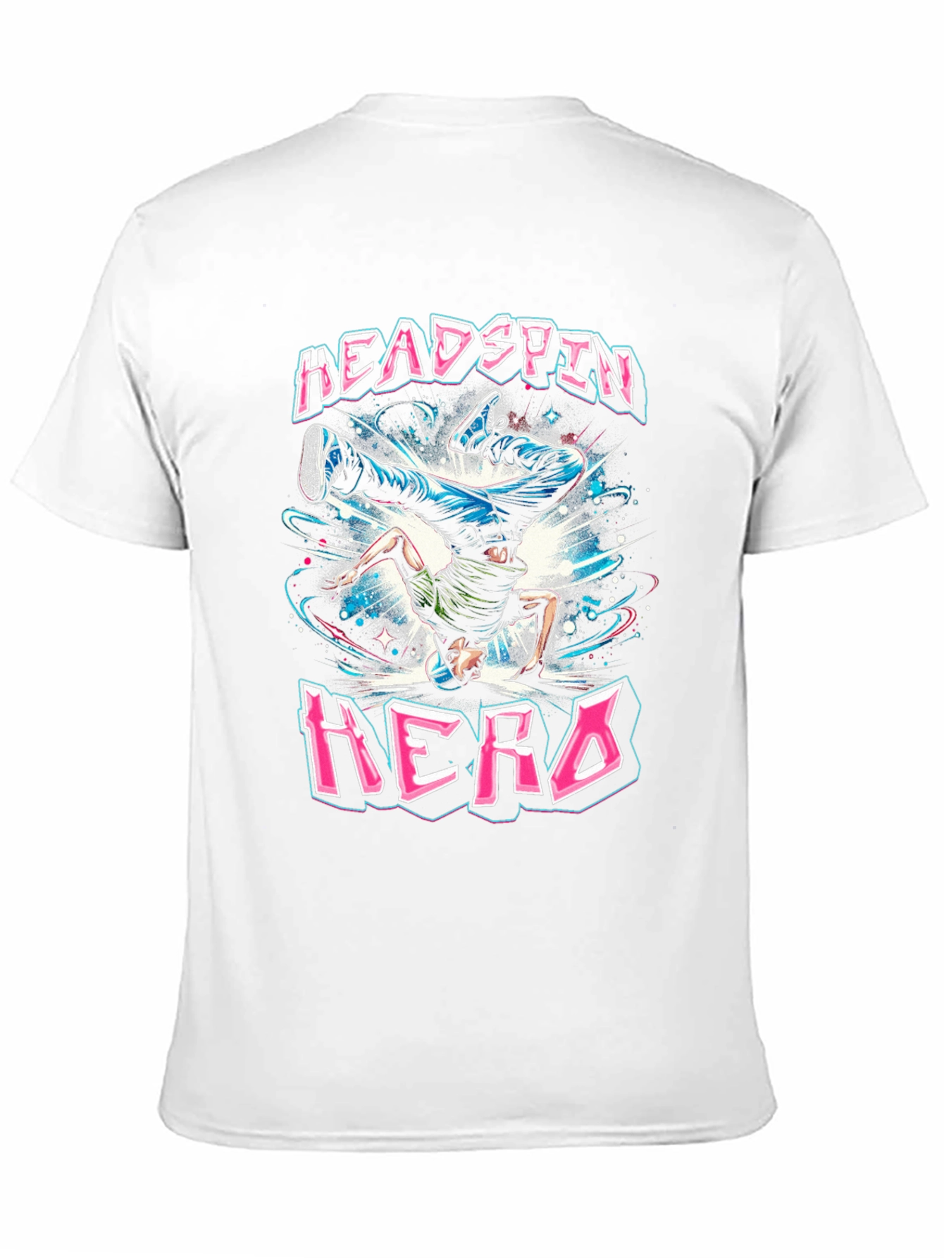 Headspin Hero Graphic Tee - Breakdance Style