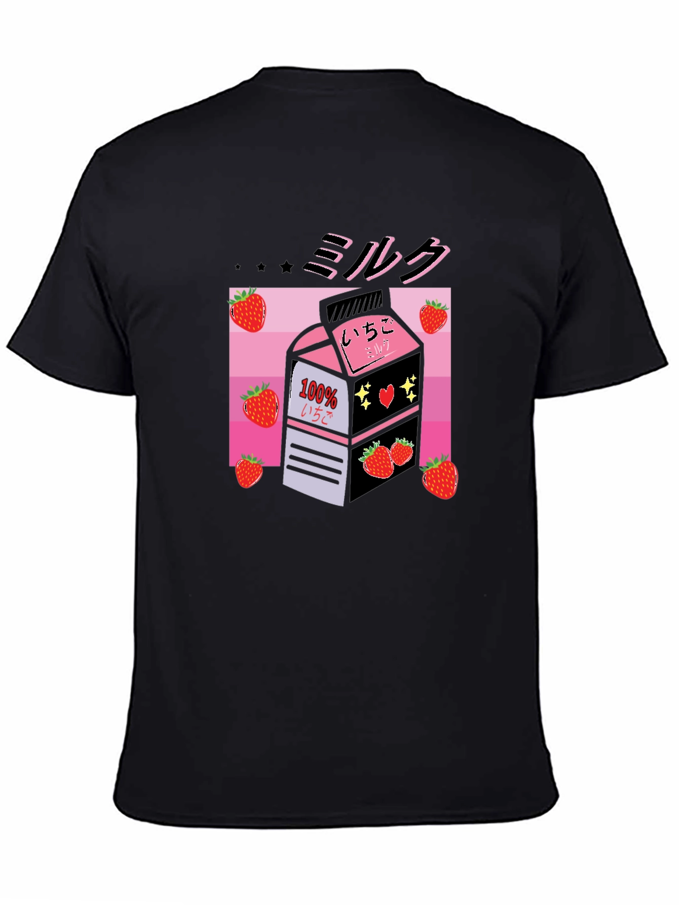 Strawberry Milk Graphic T-Shirt