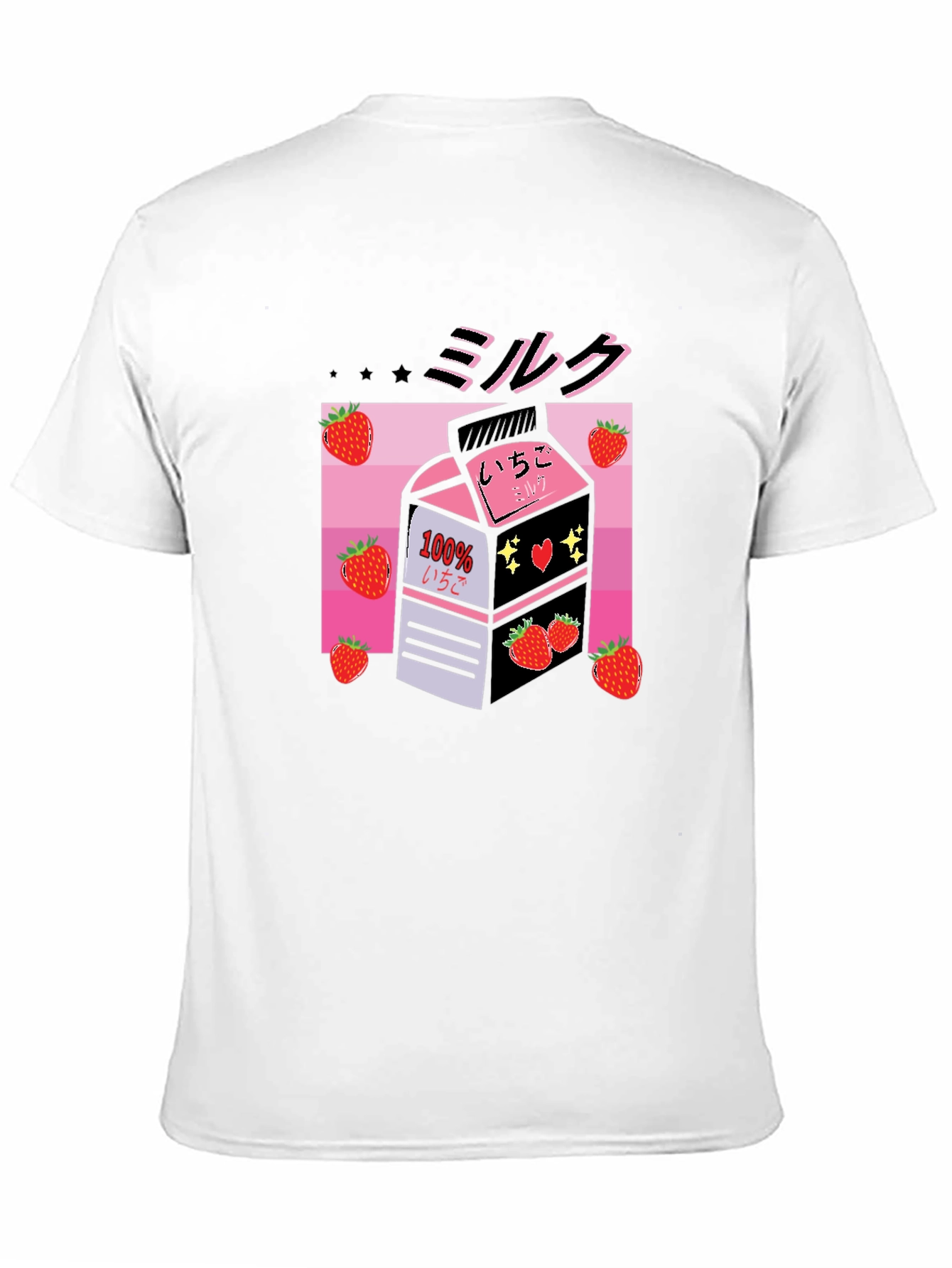 Strawberry Milk Graphic T-Shirt