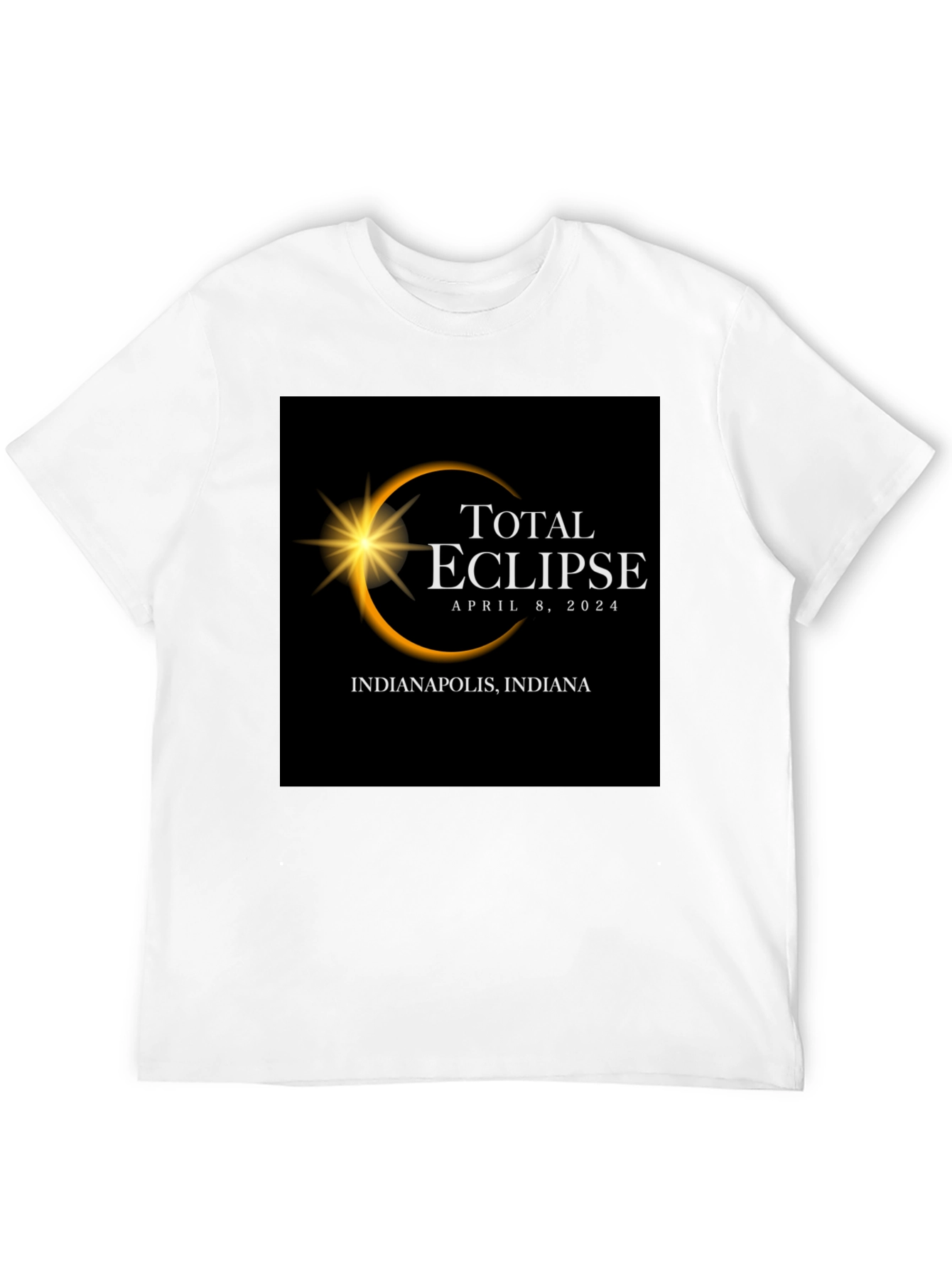 Total Eclipse April 8 2024 Indianapolis T-Shirt
