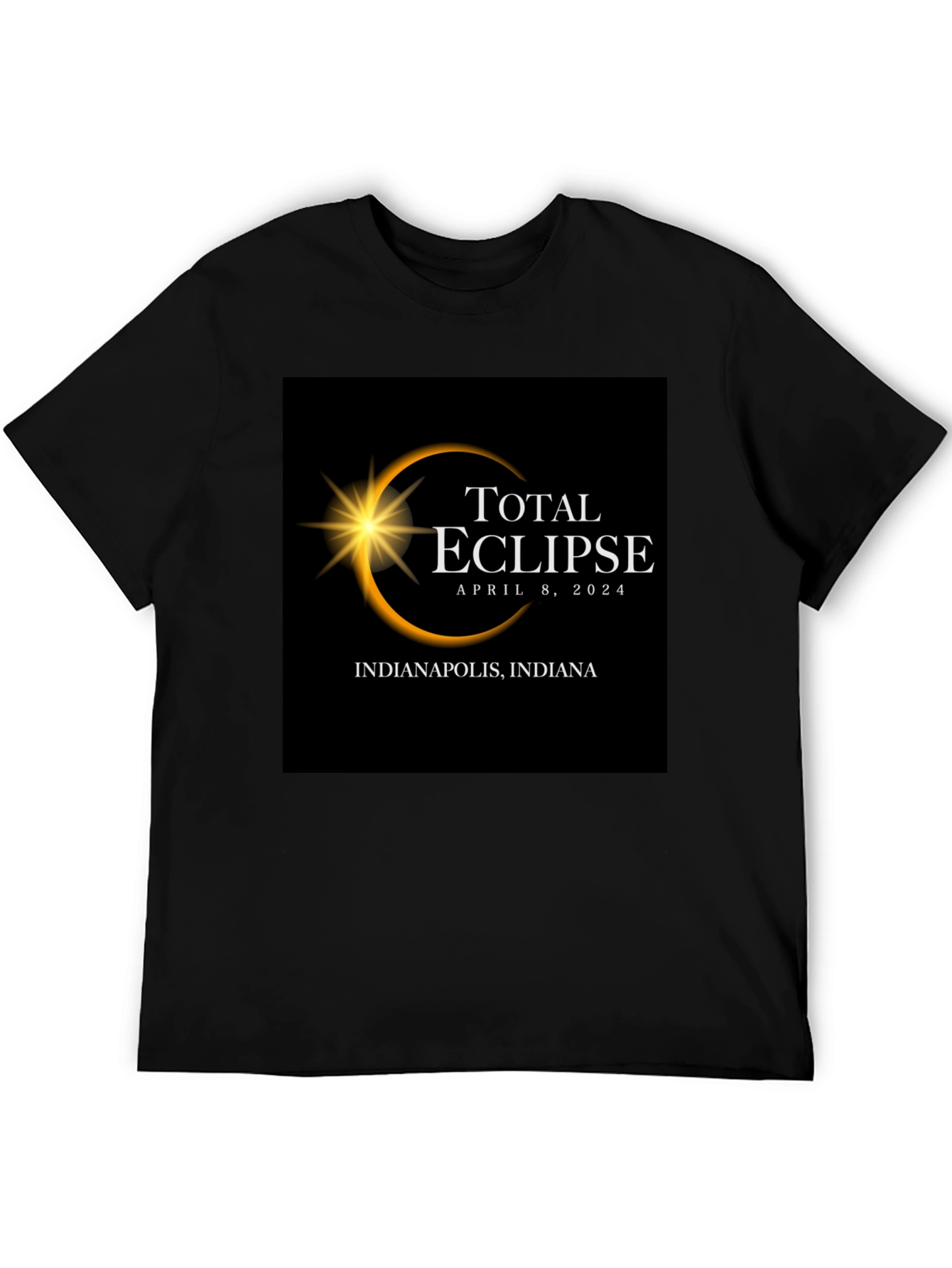 Total Eclipse April 8 2024 Indianapolis T-Shirt