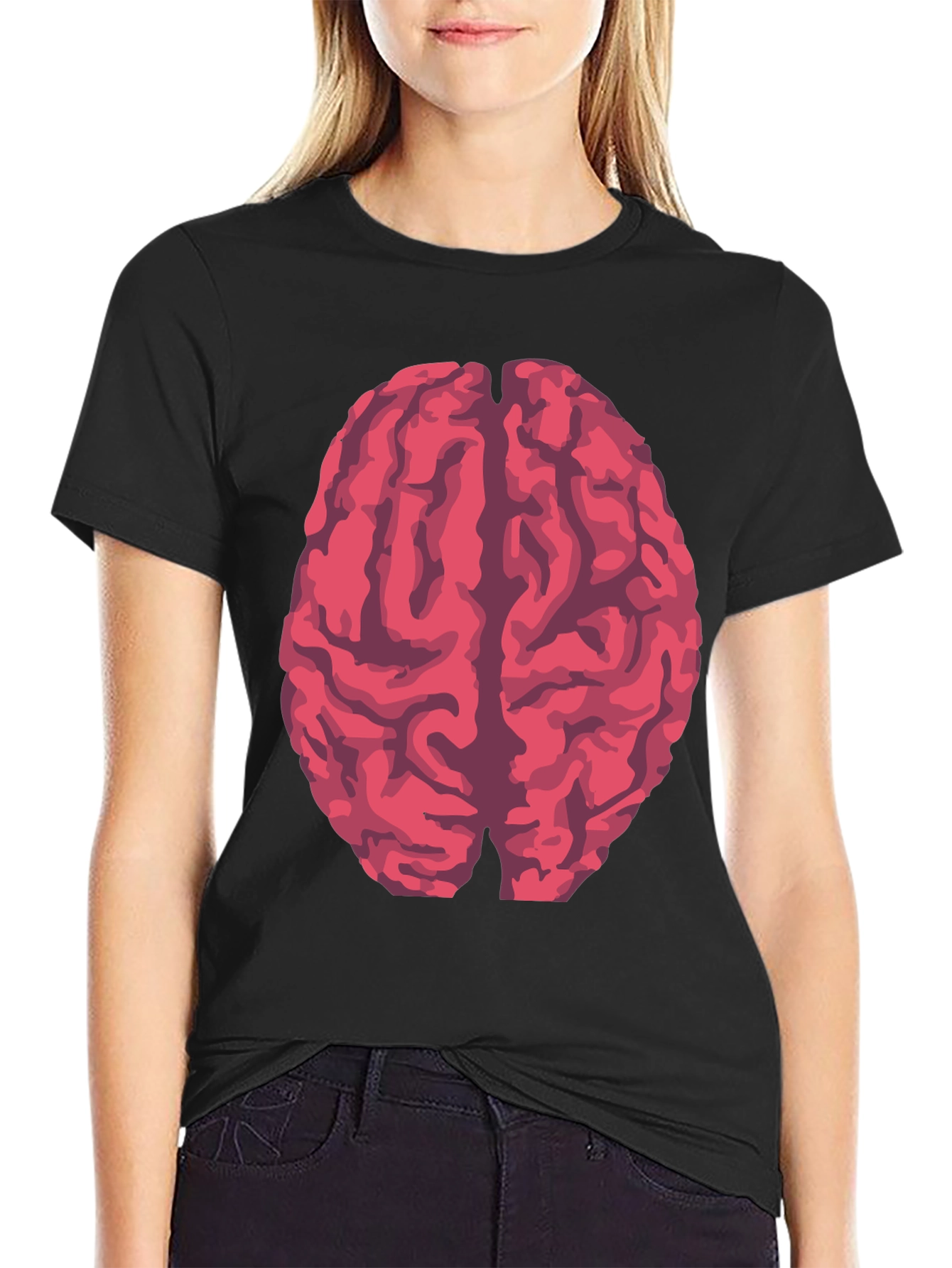 Brain Graphic Tee - Think Outside the Box!