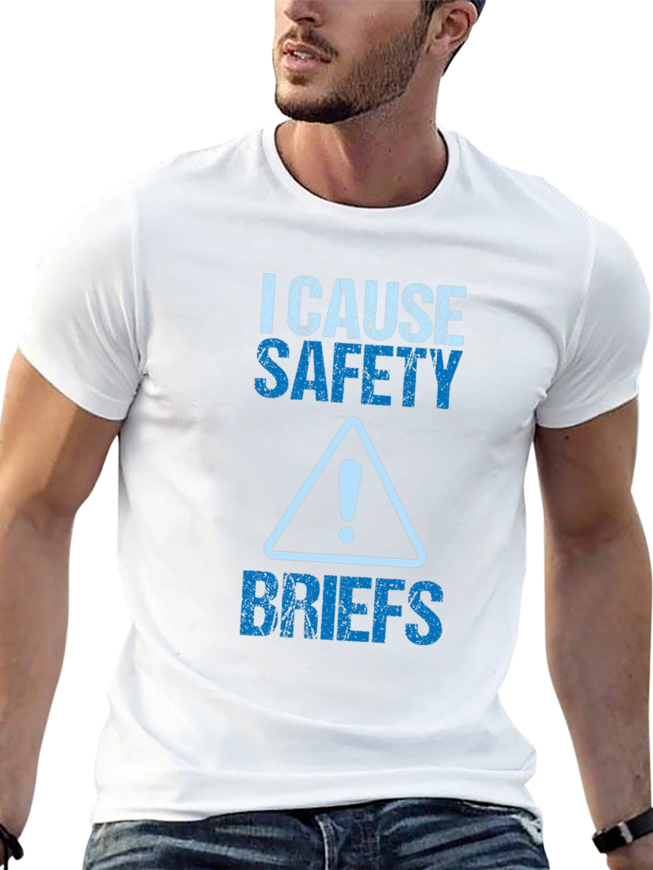 I Cause Safety Briefs Graphic Tee