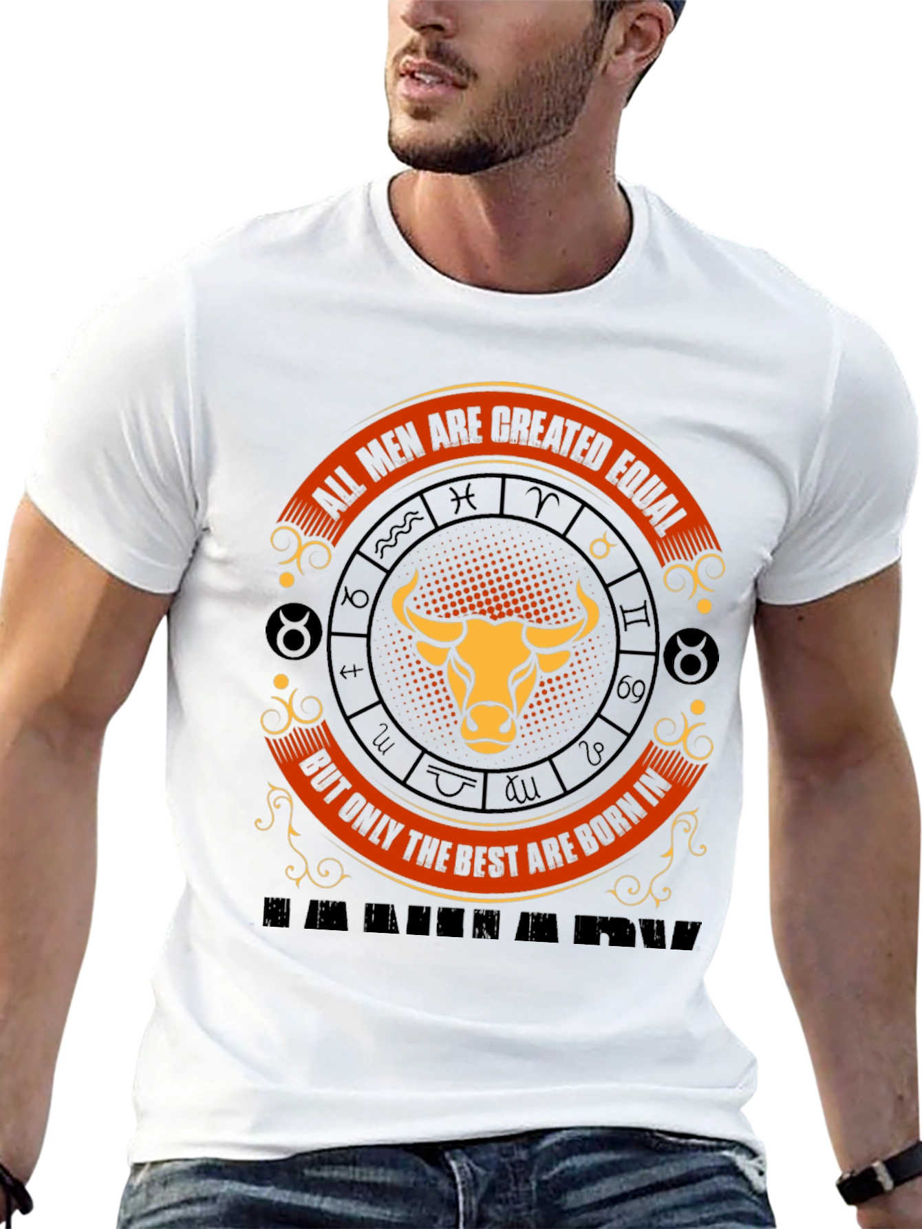 Taurus Zodiac Mens T-Shirt