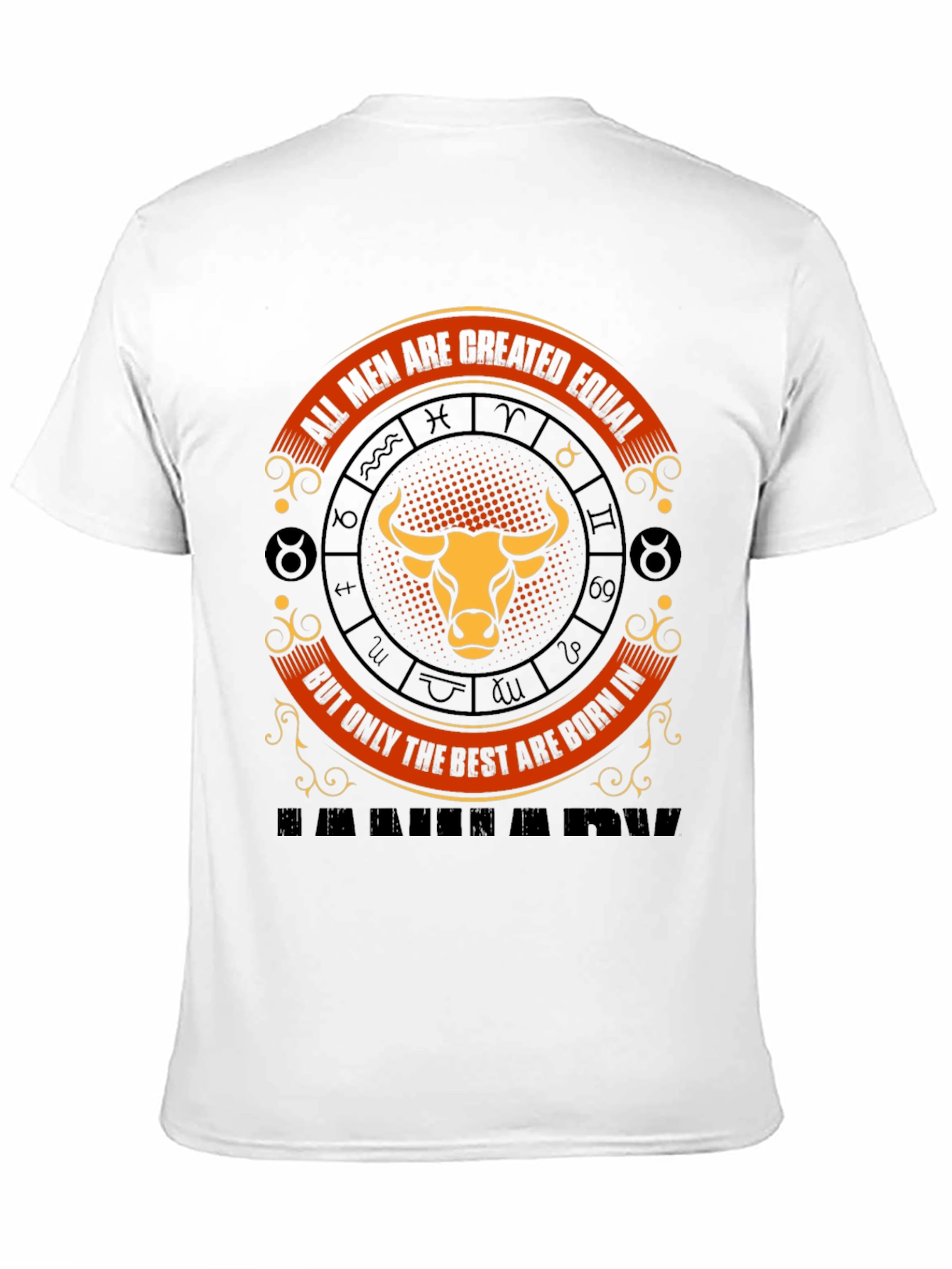 Taurus Zodiac Mens T-Shirt
