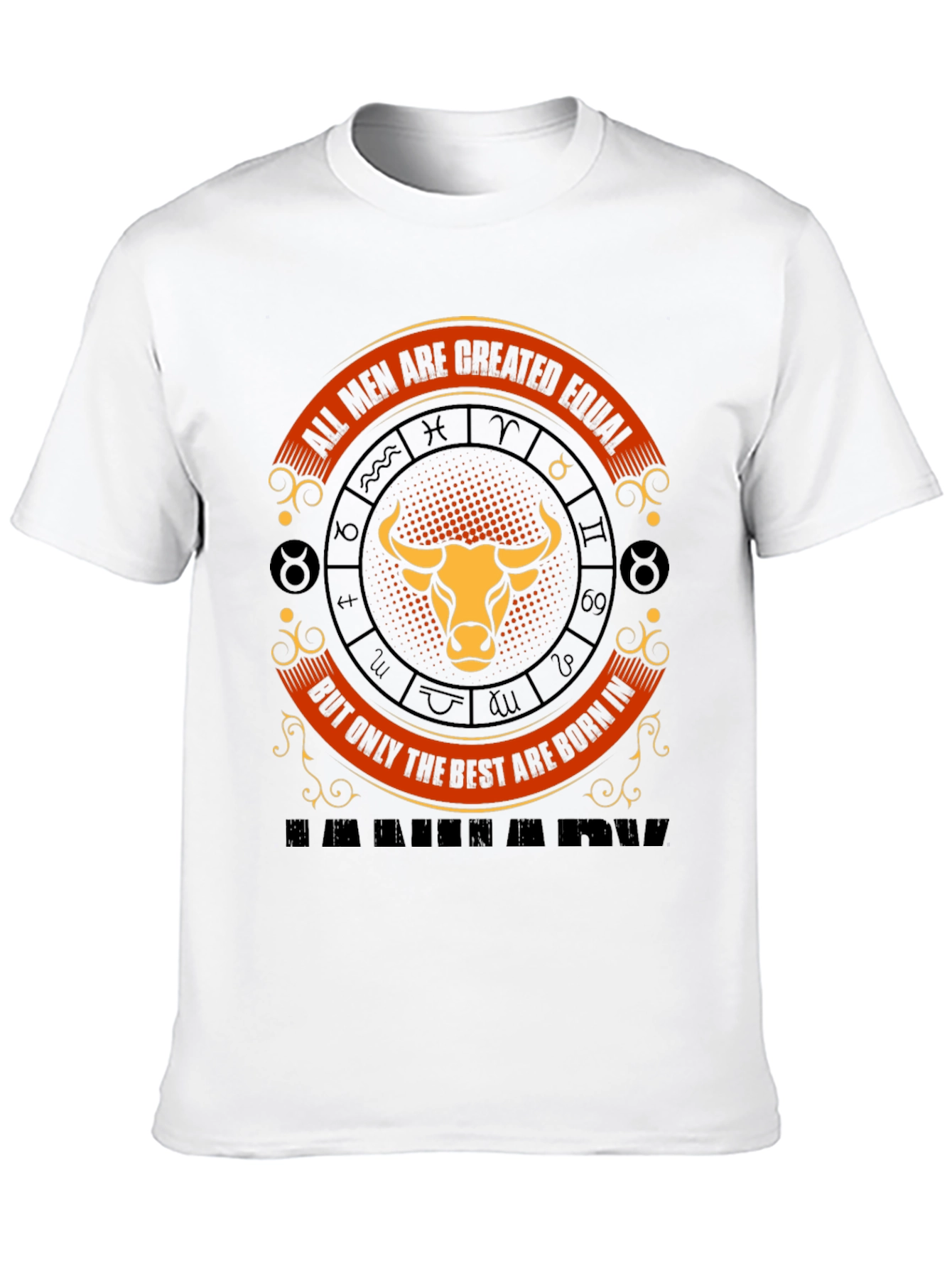 Taurus Zodiac Mens T-Shirt