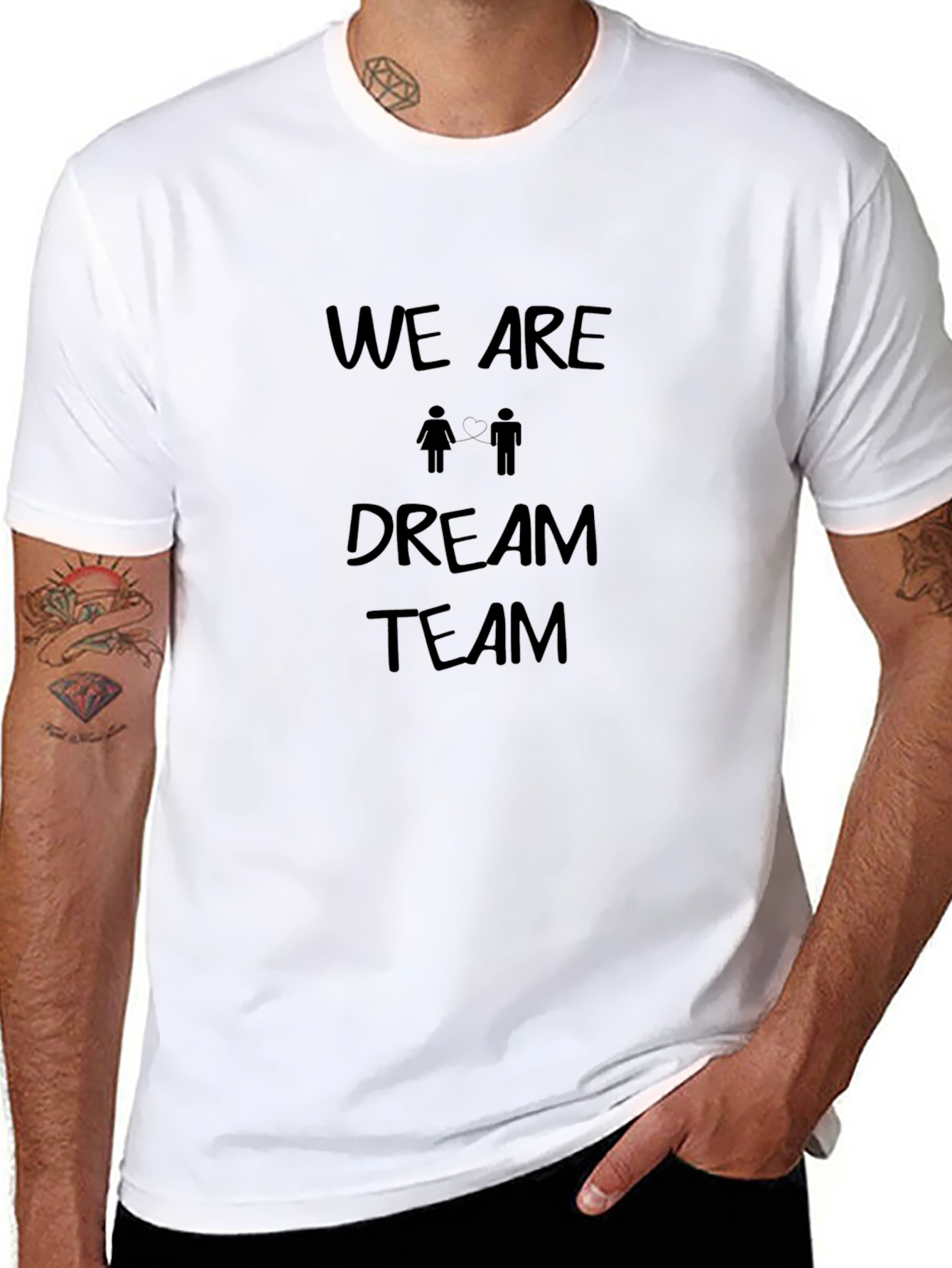 We are Dream Team Black T-Shirt