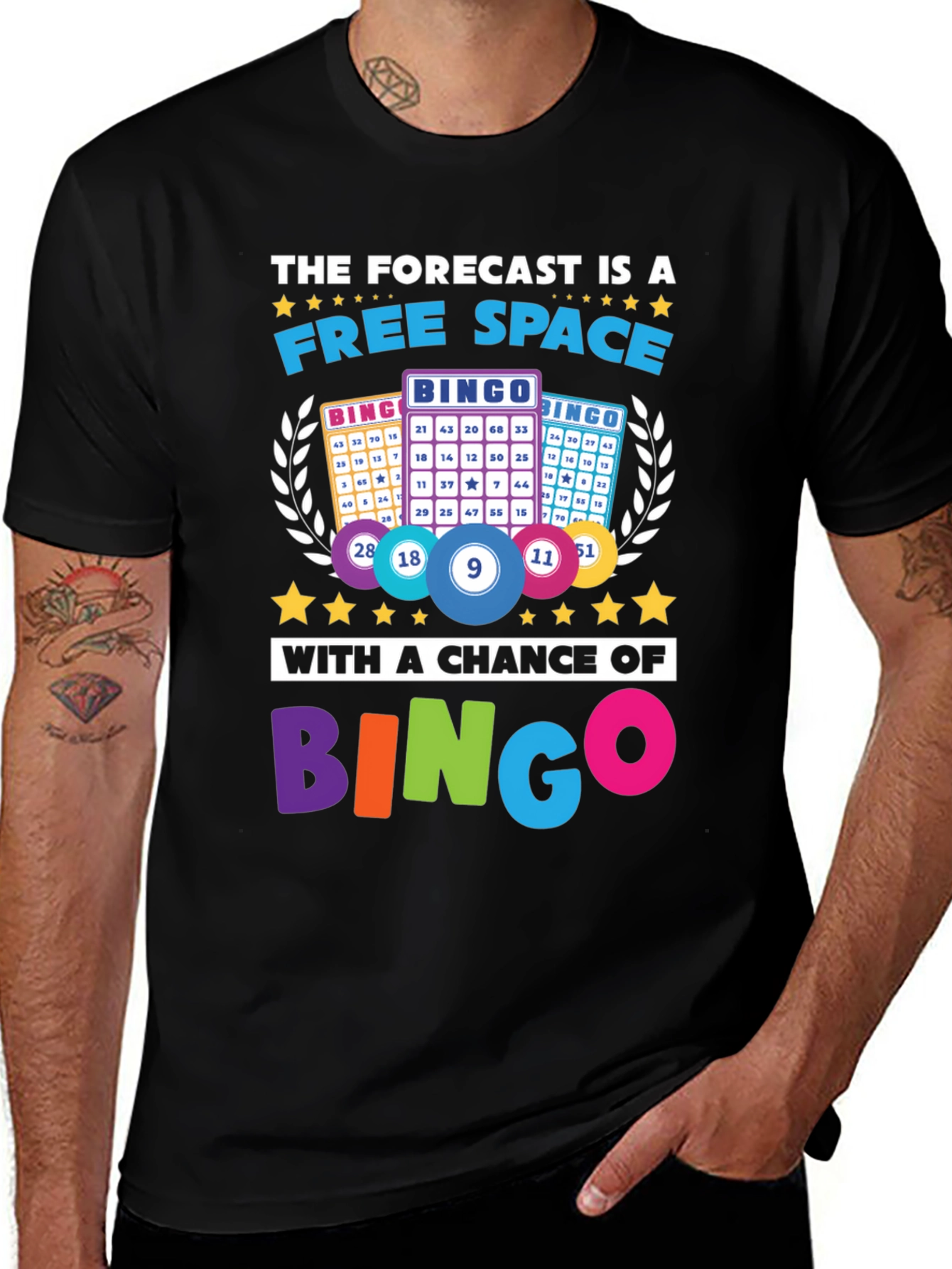 Funny Bingo Forecast T-Shirt